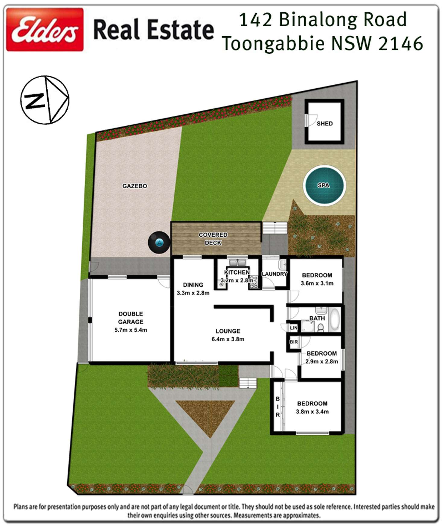 Floorplan of Homely house listing, 142 Binalong Road, Toongabbie NSW 2146