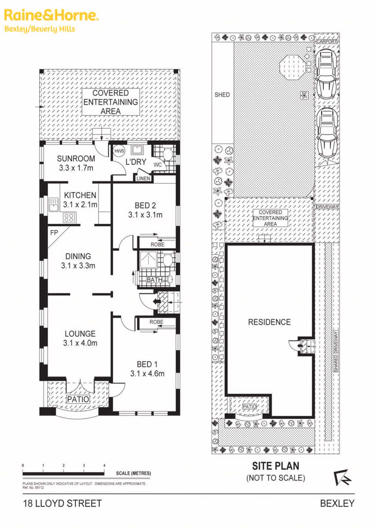 Floorplan of Homely house listing, 18 Lloyd Street, Bexley NSW 2207