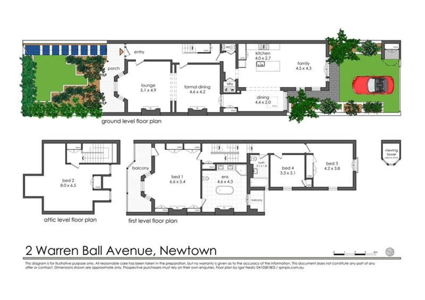 Floorplan of Homely house listing, 2 Warren Ball Avenue, Newtown NSW 2042