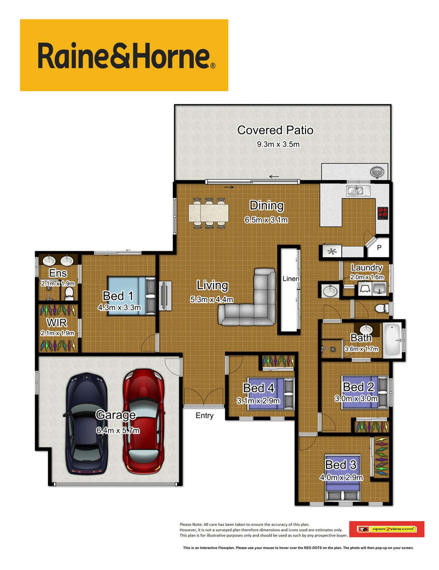 Floorplan of Homely house listing, 3 Bayil Drive, Cooya Beach QLD 4873