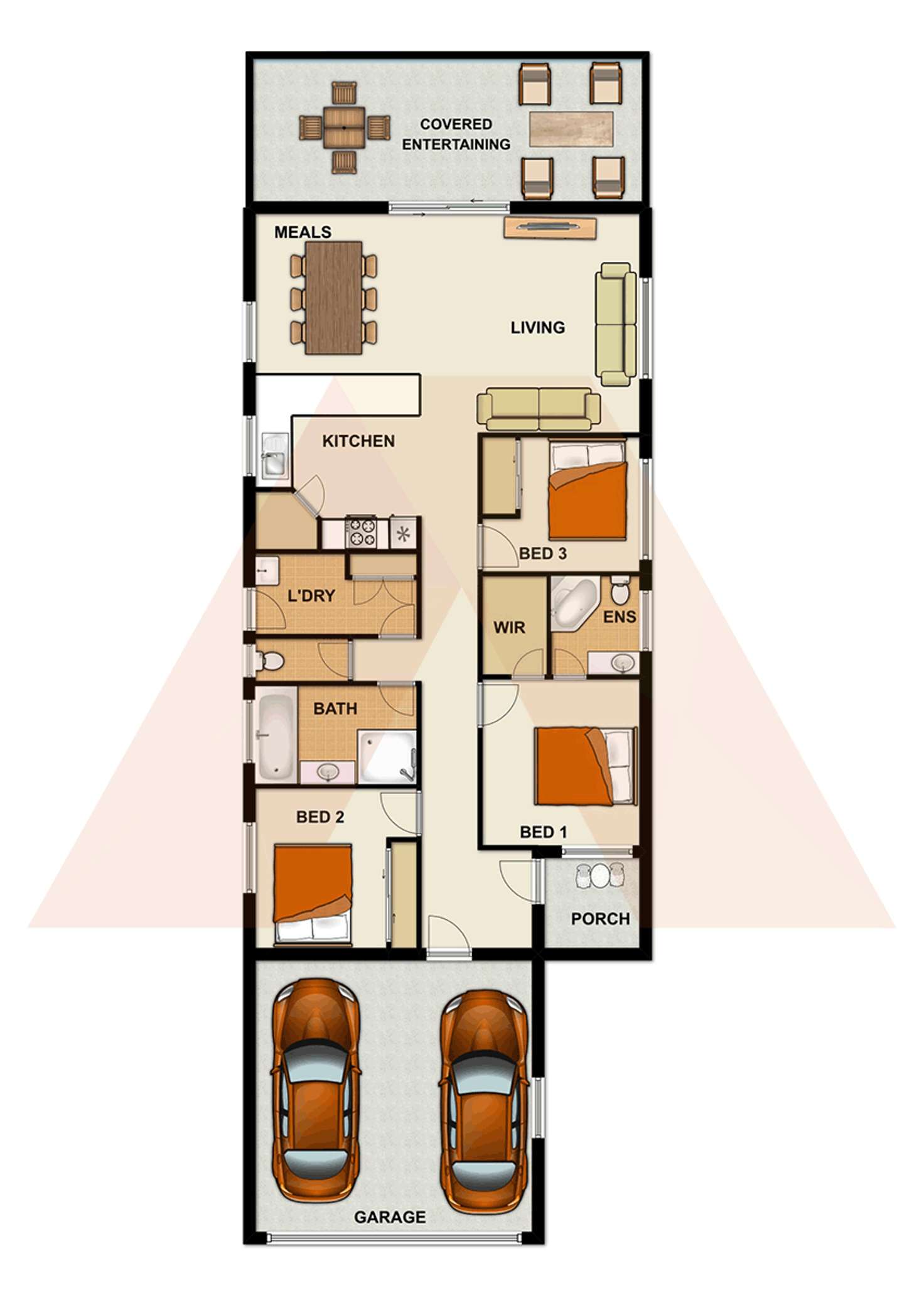 Floorplan of Homely house listing, 12 Taylor Place, Forest Lake QLD 4078