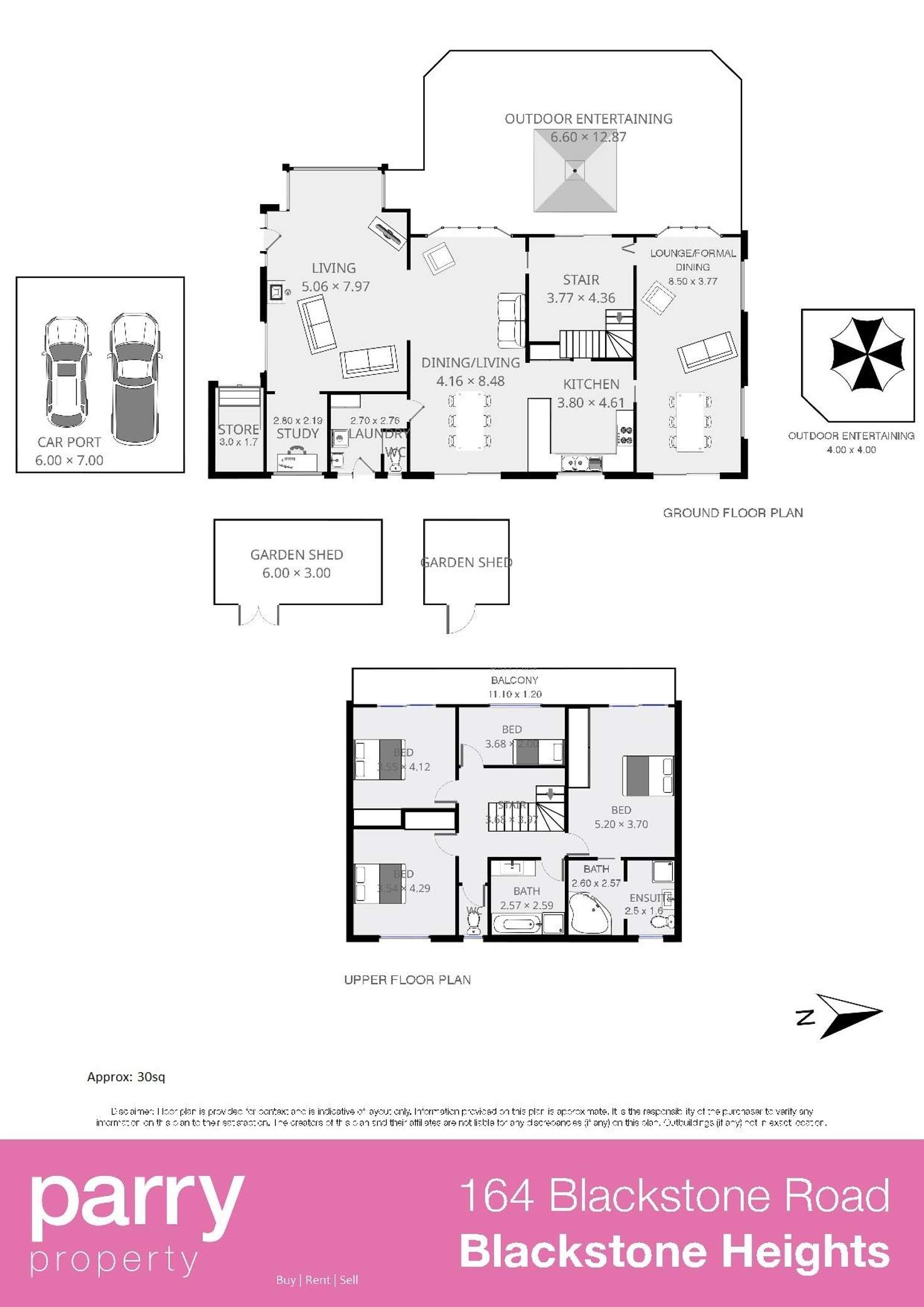 Floorplan of Homely house listing, 164 Blackstone Road "Lakeside", Blackstone Heights TAS 7250