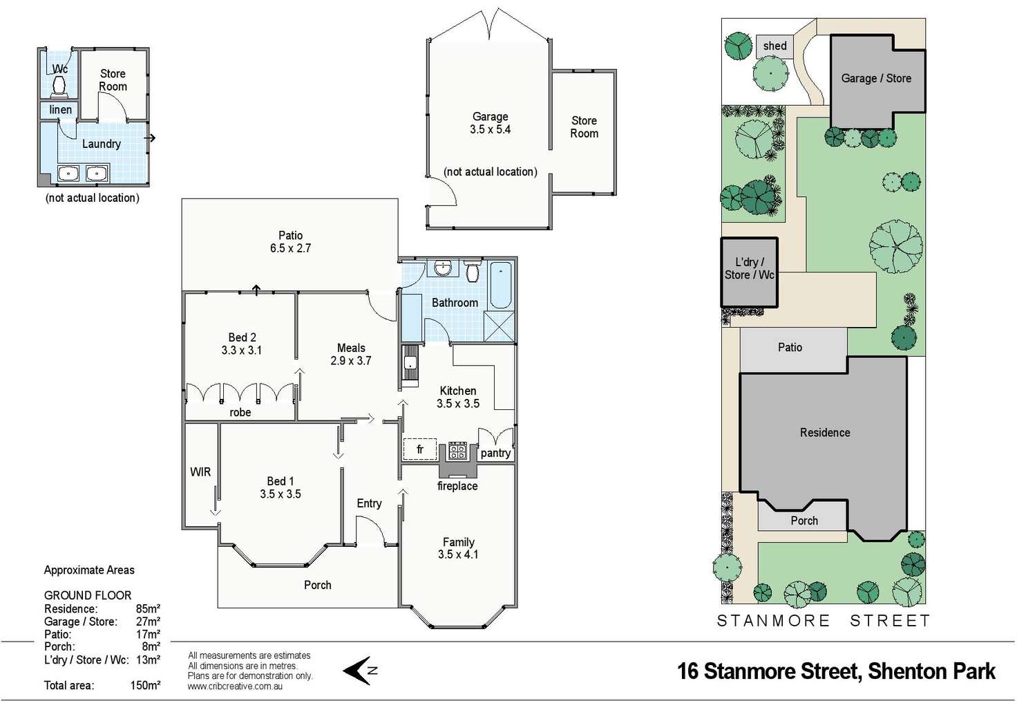 Floorplan of Homely house listing, 16 Stanmore Street, Shenton Park WA 6008