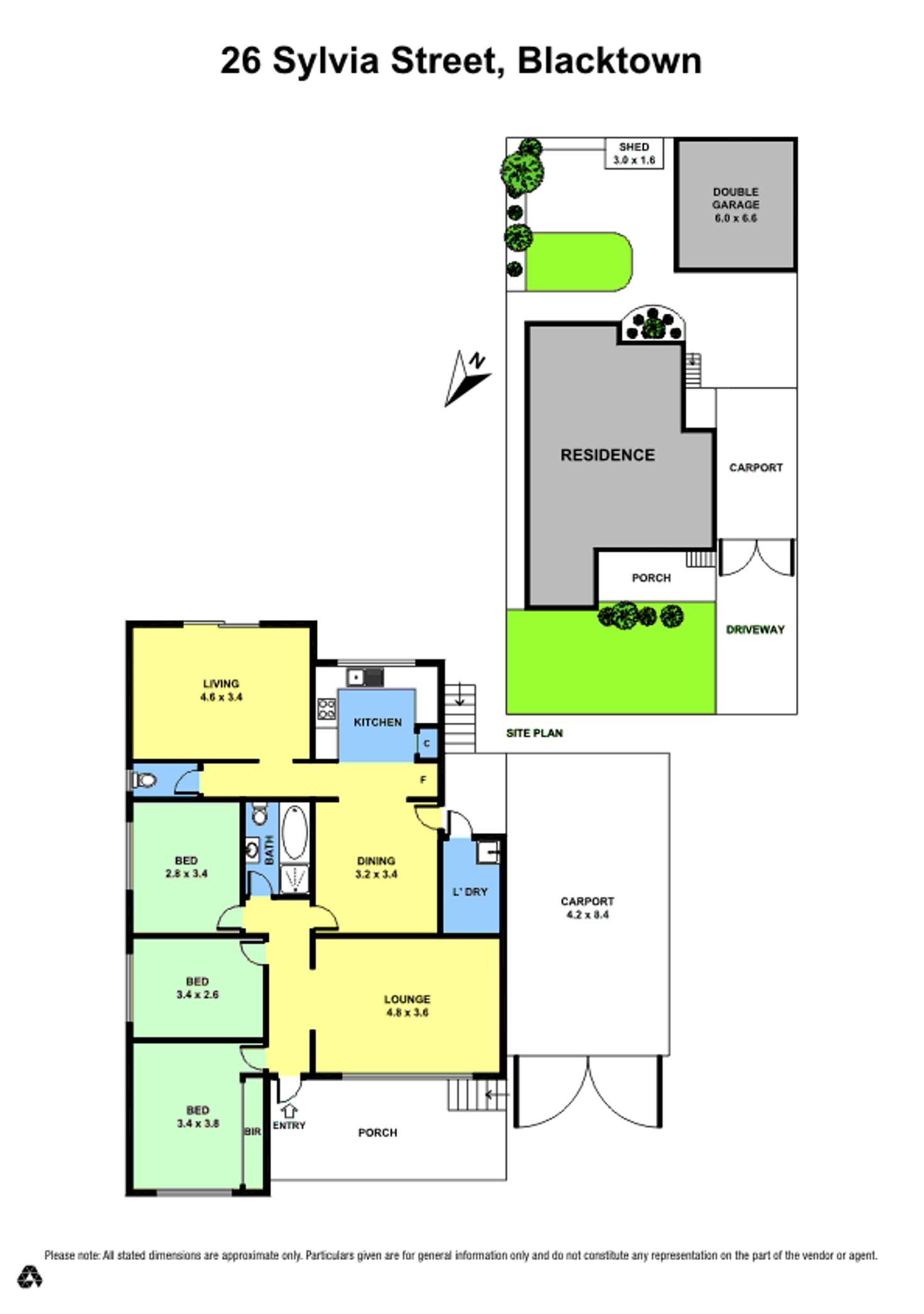 Floorplan of Homely house listing, 26 Sylvia Street, Blacktown NSW 2148