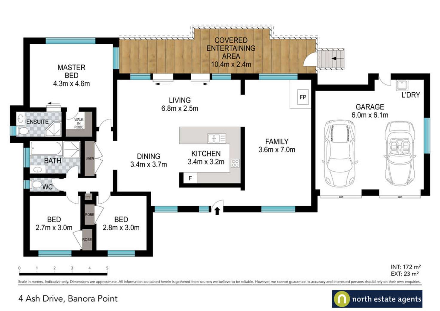 Floorplan of Homely house listing, 4 Ash Drive, Banora Point NSW 2486