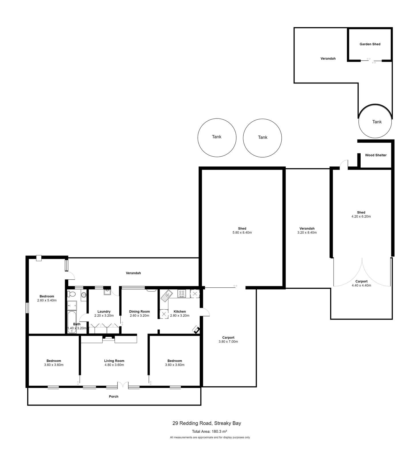 Floorplan of Homely house listing, 29 Redding Road, Streaky Bay SA 5680