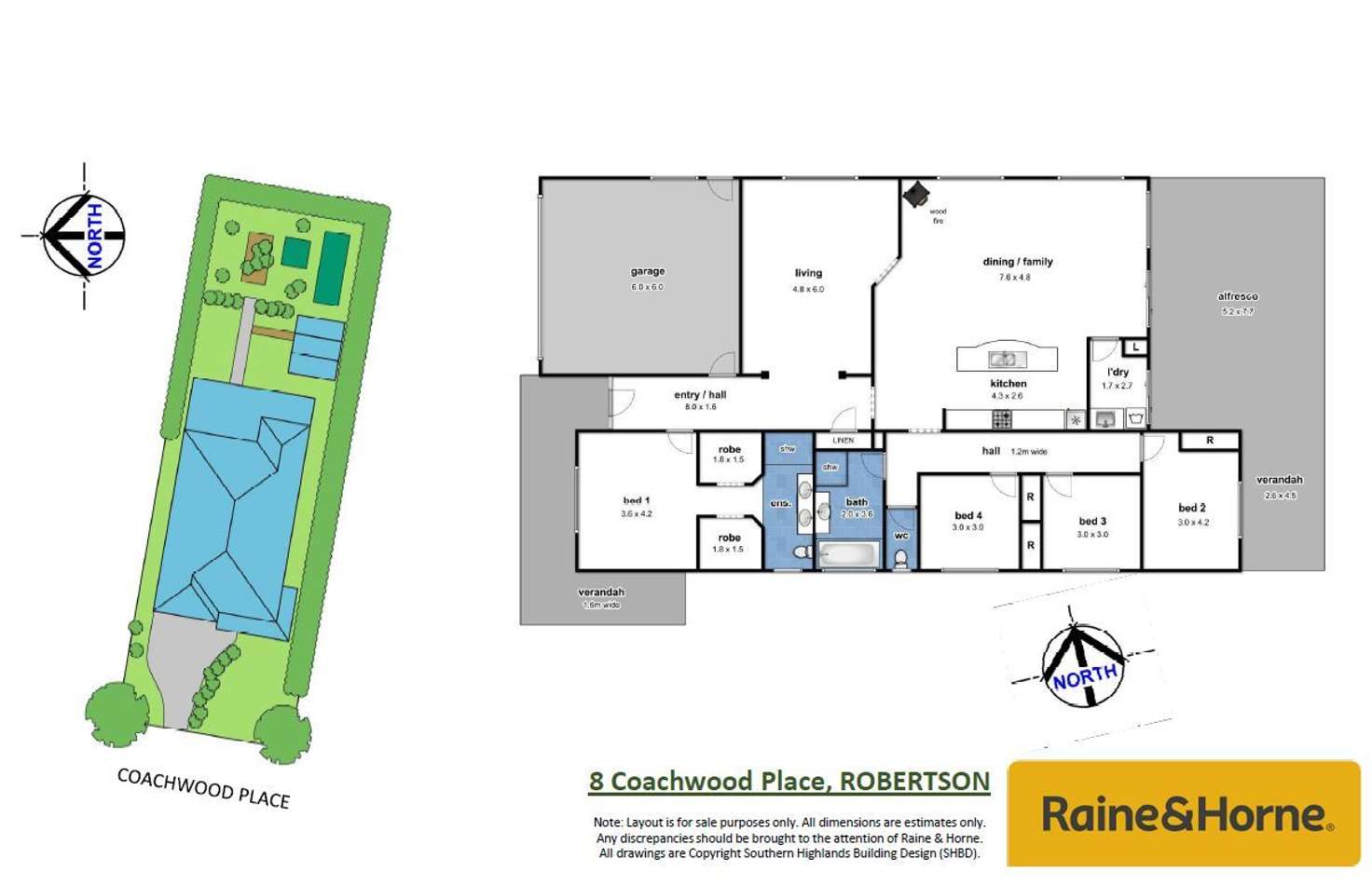 Floorplan of Homely house listing, 8 Coachwood Place, Robertson NSW 2577