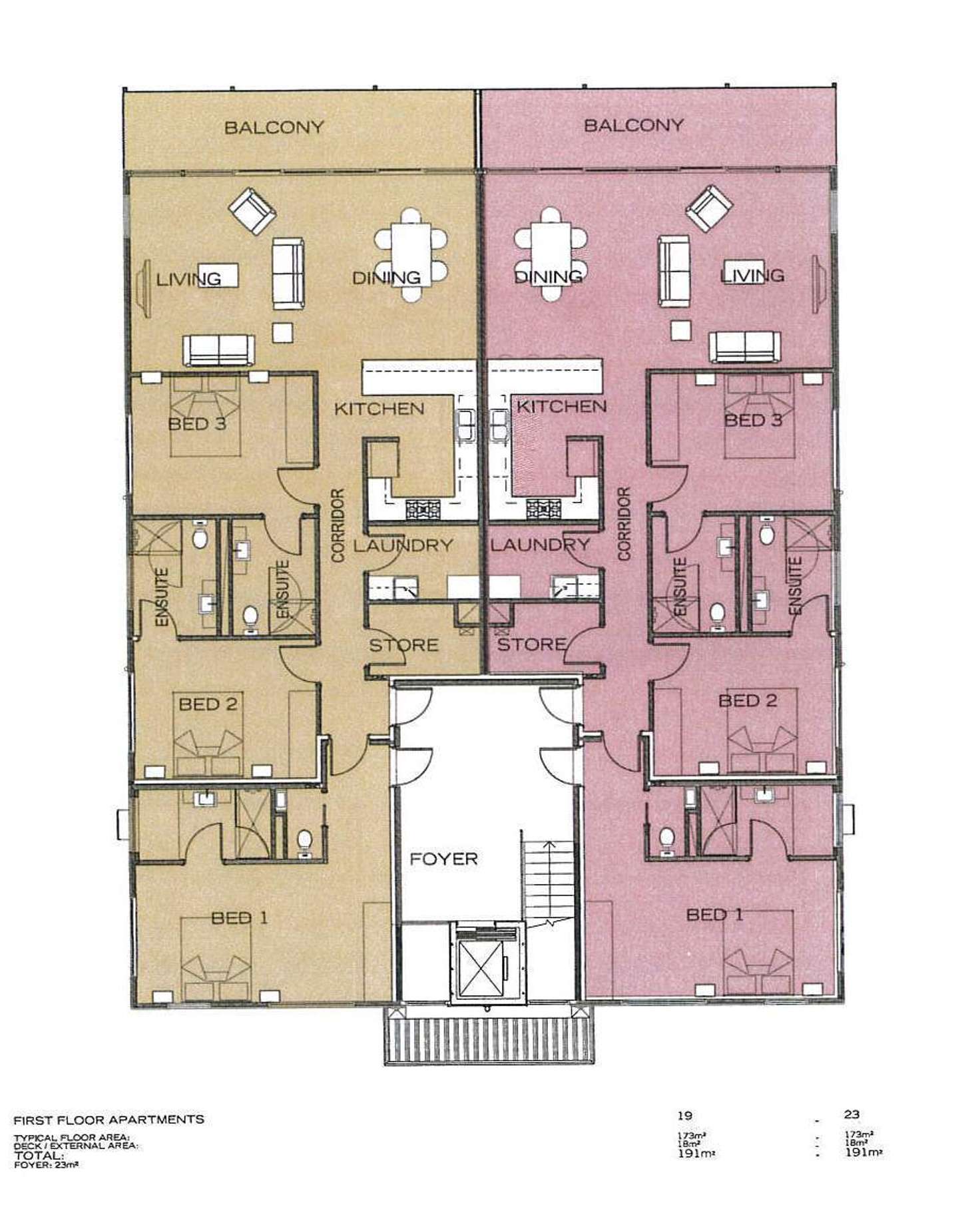 Floorplan of Homely apartment listing, 1/3 Adelaide Street, George Town TAS 7253