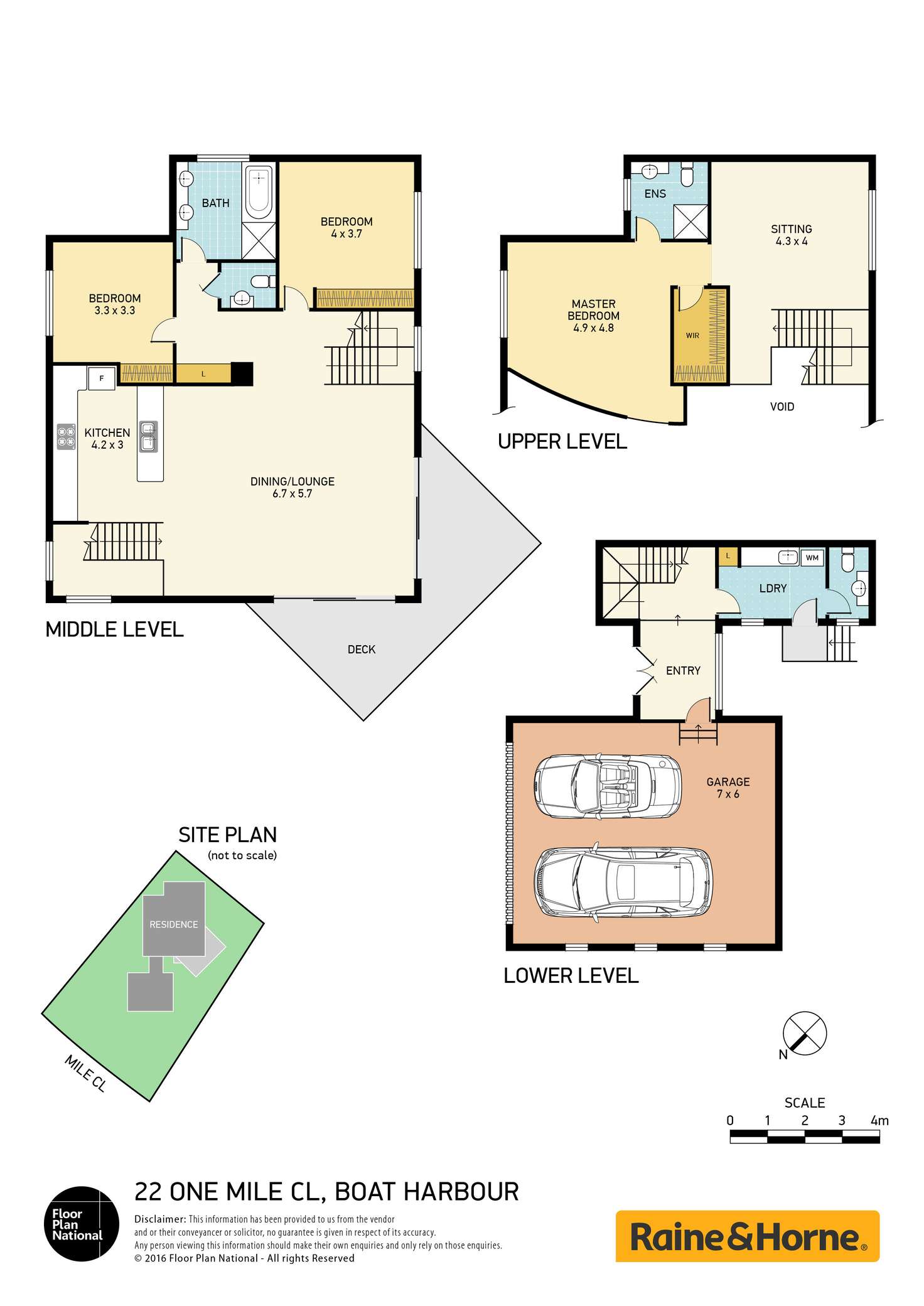 Floorplan of Homely house listing, 22 One Mile Close, Boat Harbour NSW 2316