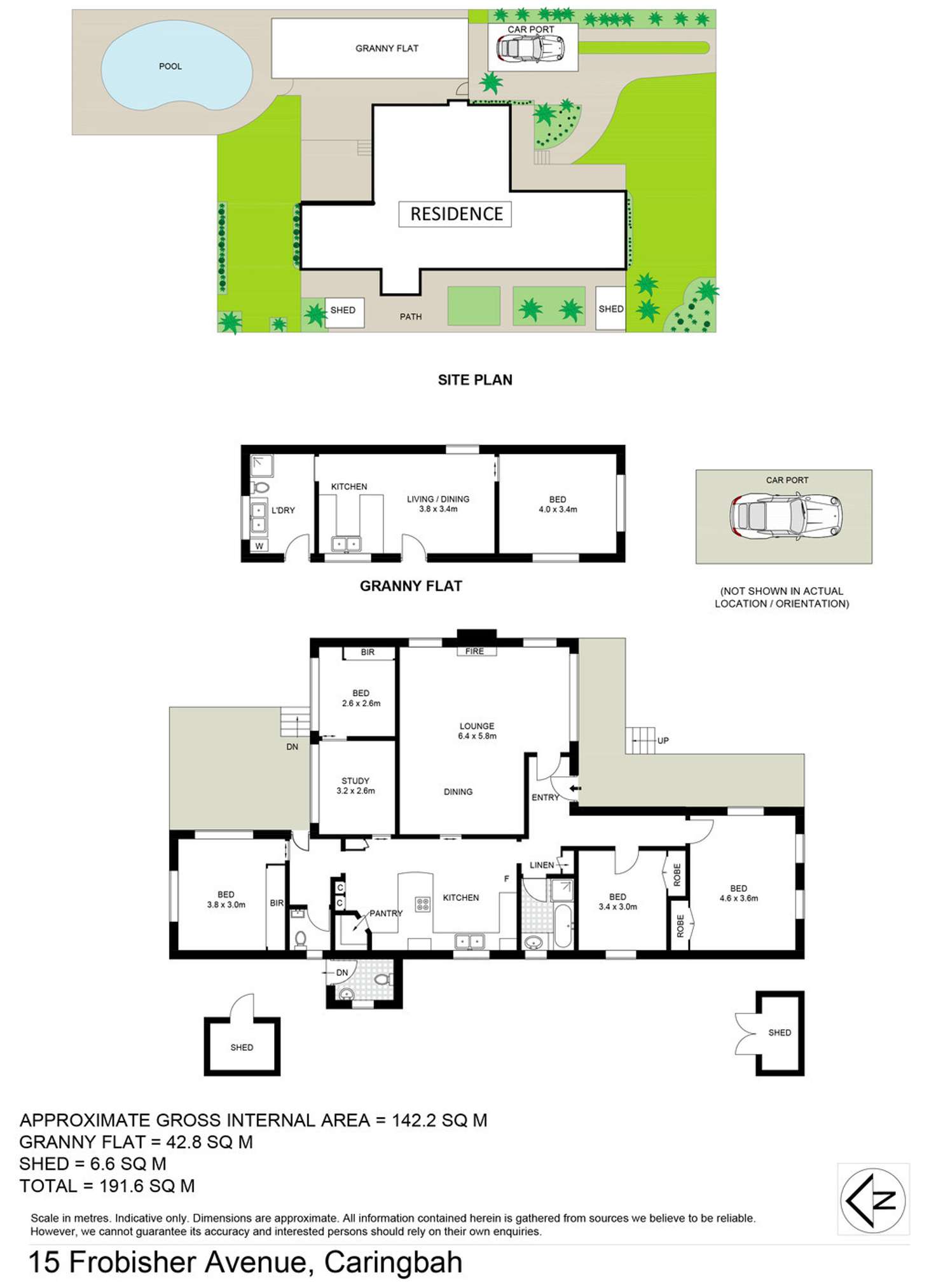 Floorplan of Homely house listing, 15 Frobisher Ave, Caringbah NSW 2229