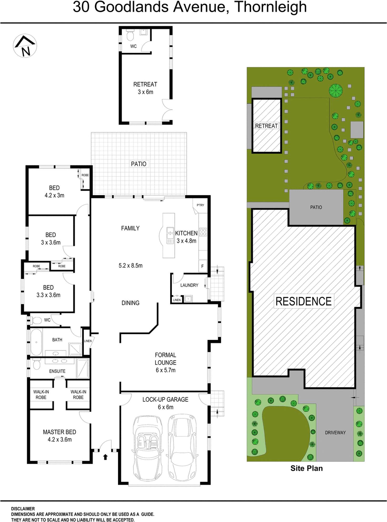 Floorplan of Homely house listing, 30 Goodlands Avenue, Thornleigh NSW 2120
