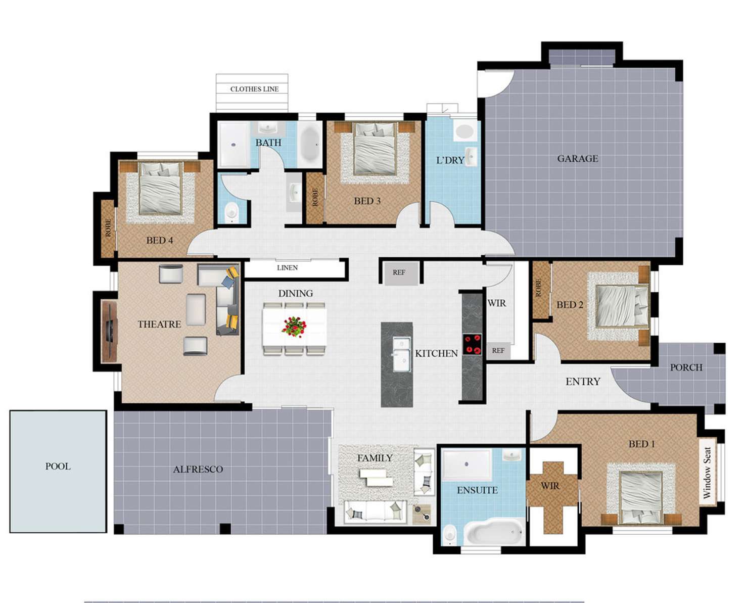 Floorplan of Homely house listing, 6 Barklya Street, Mount Low QLD 4818