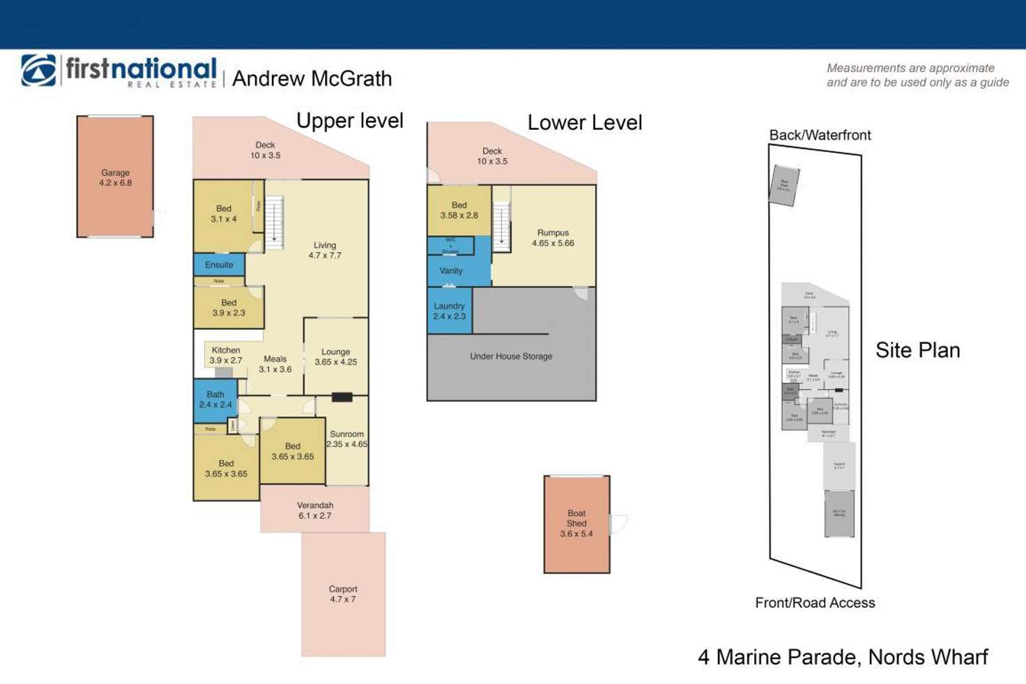 Floorplan of Homely house listing, 4 Marine Parade, Nords Wharf NSW 2281