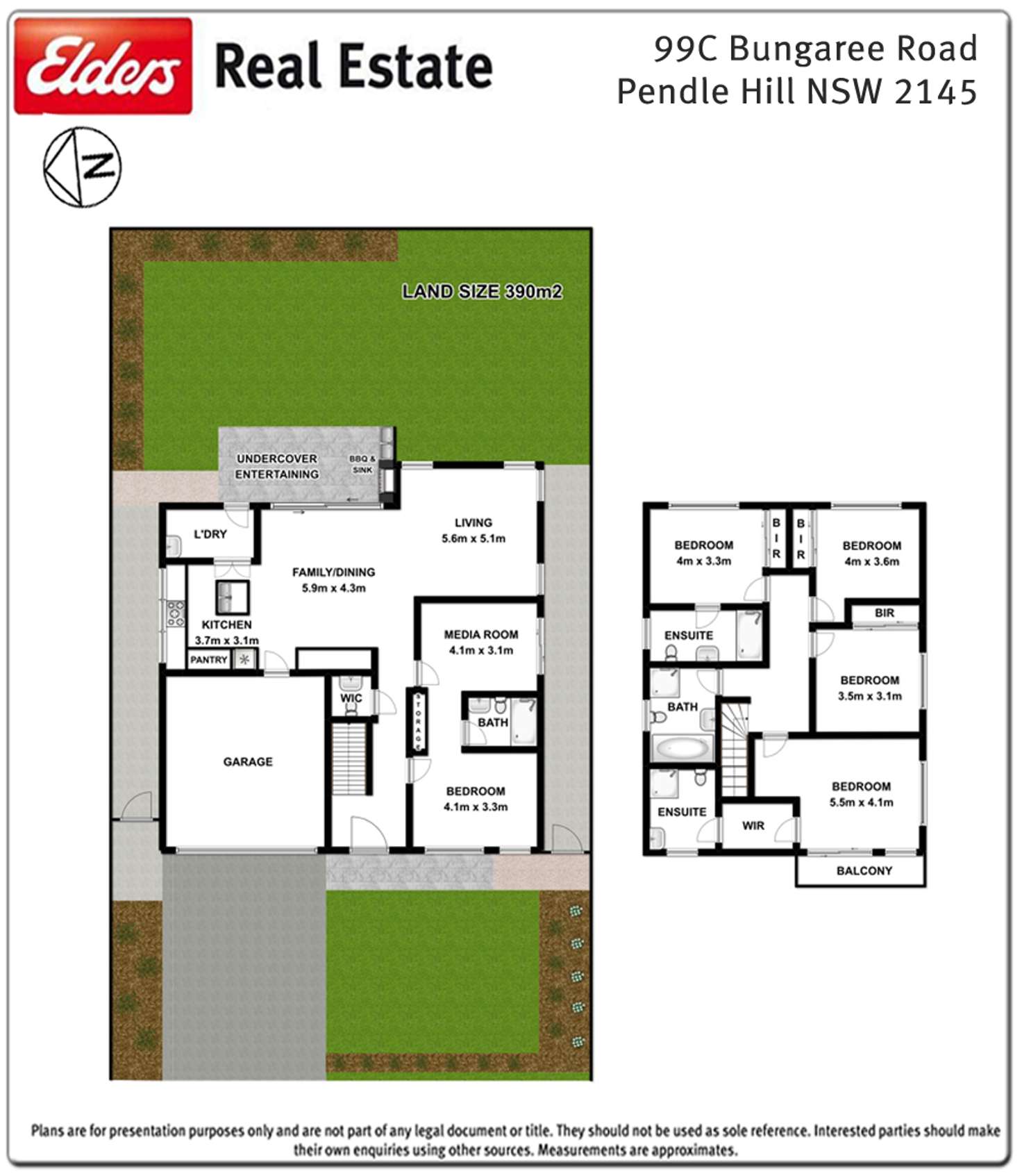 Floorplan of Homely house listing, 99C Bungaree Road, Pendle Hill NSW 2145