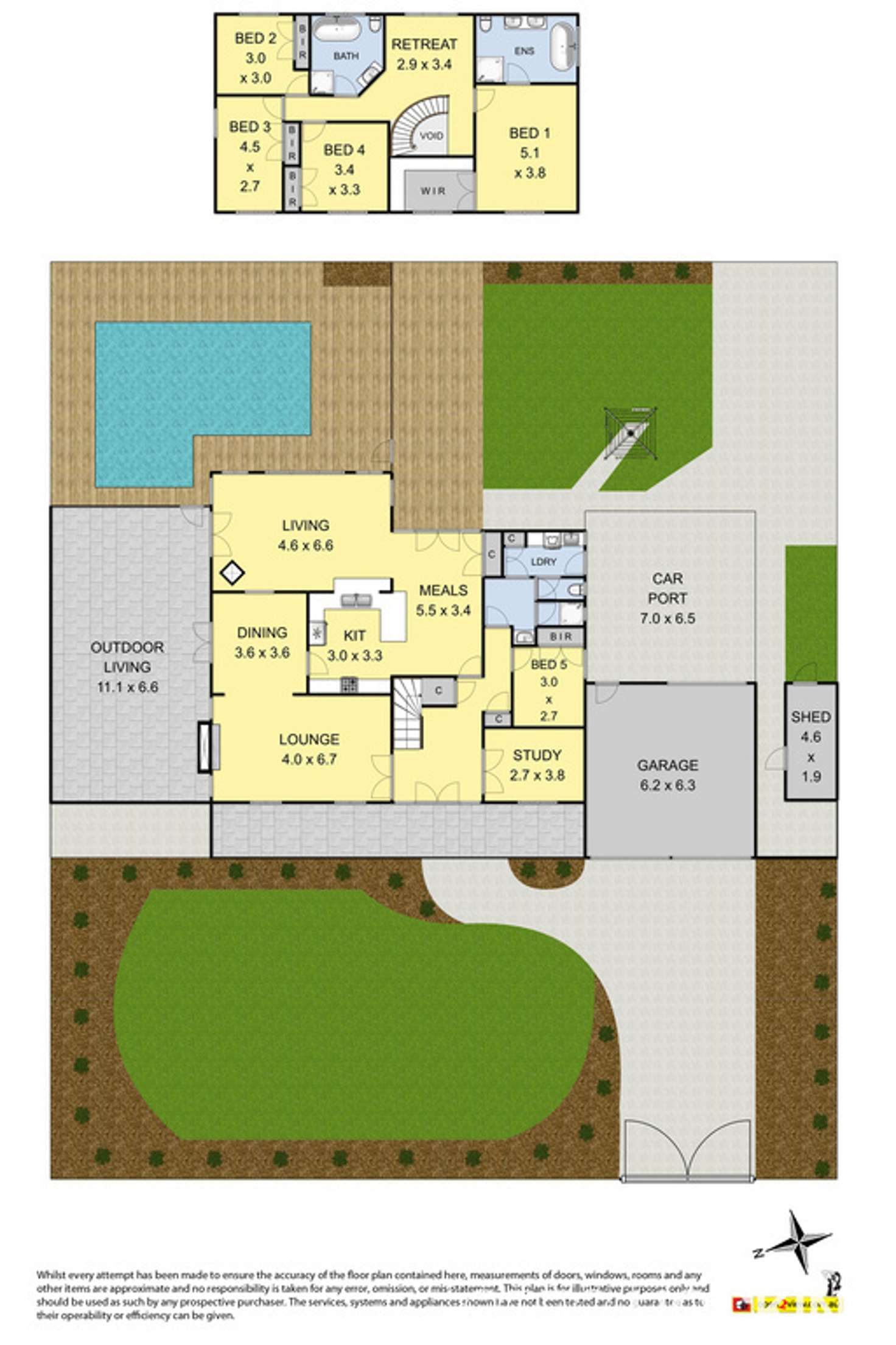 Floorplan of Homely house listing, 46-48 Chambers Road, Altona North VIC 3025