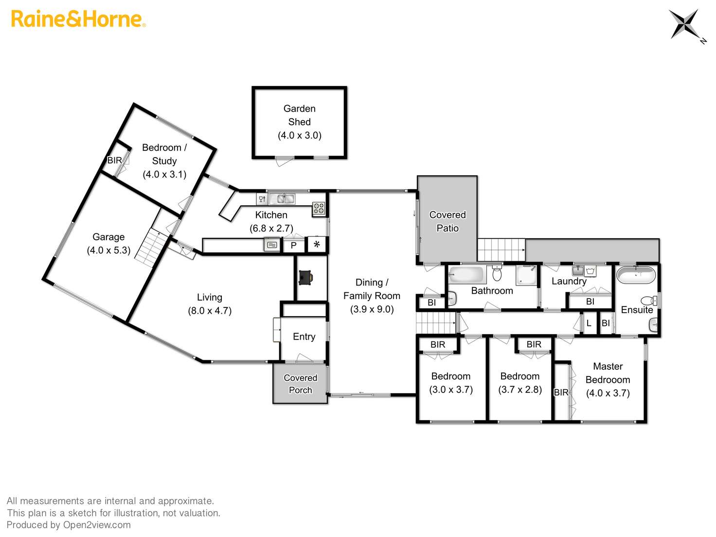 Floorplan of Homely house listing, 9 Amethyst Drive, Blackmans Bay TAS 7052