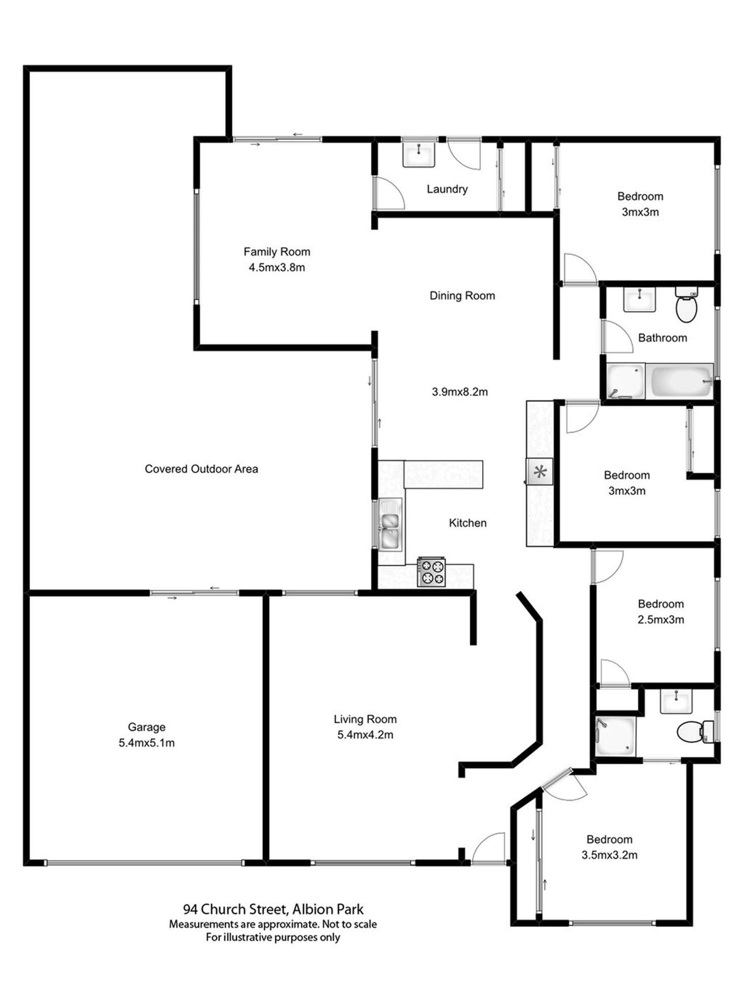 Floorplan of Homely house listing, 94 Church Street, Albion Park NSW 2527