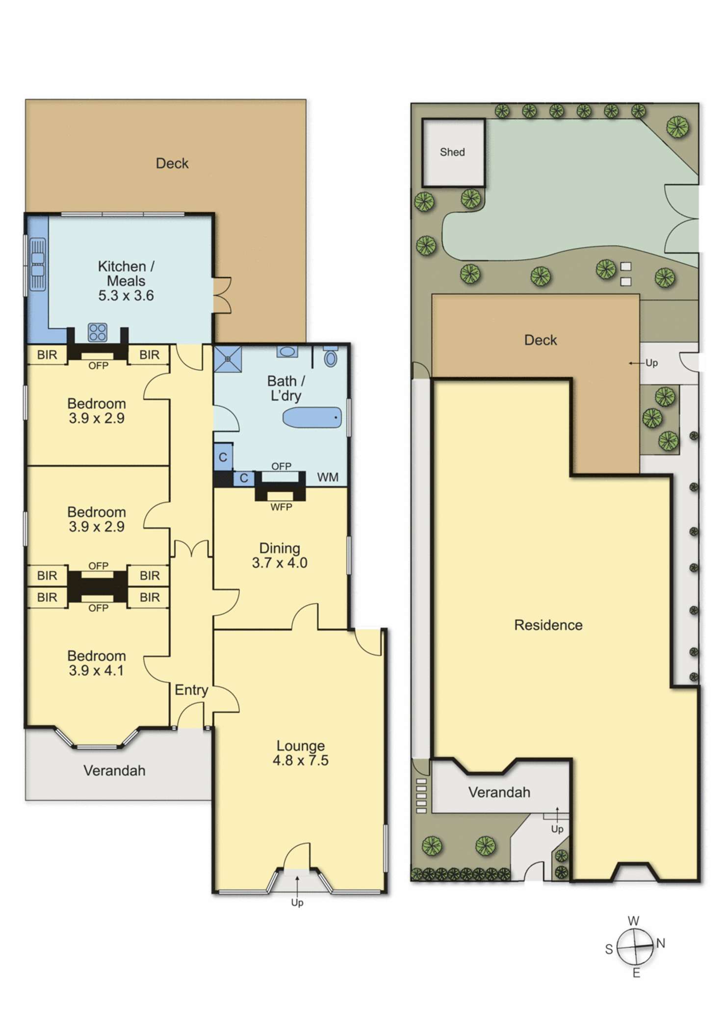 Floorplan of Homely house listing, 142 Stephen Street, Yarraville VIC 3013