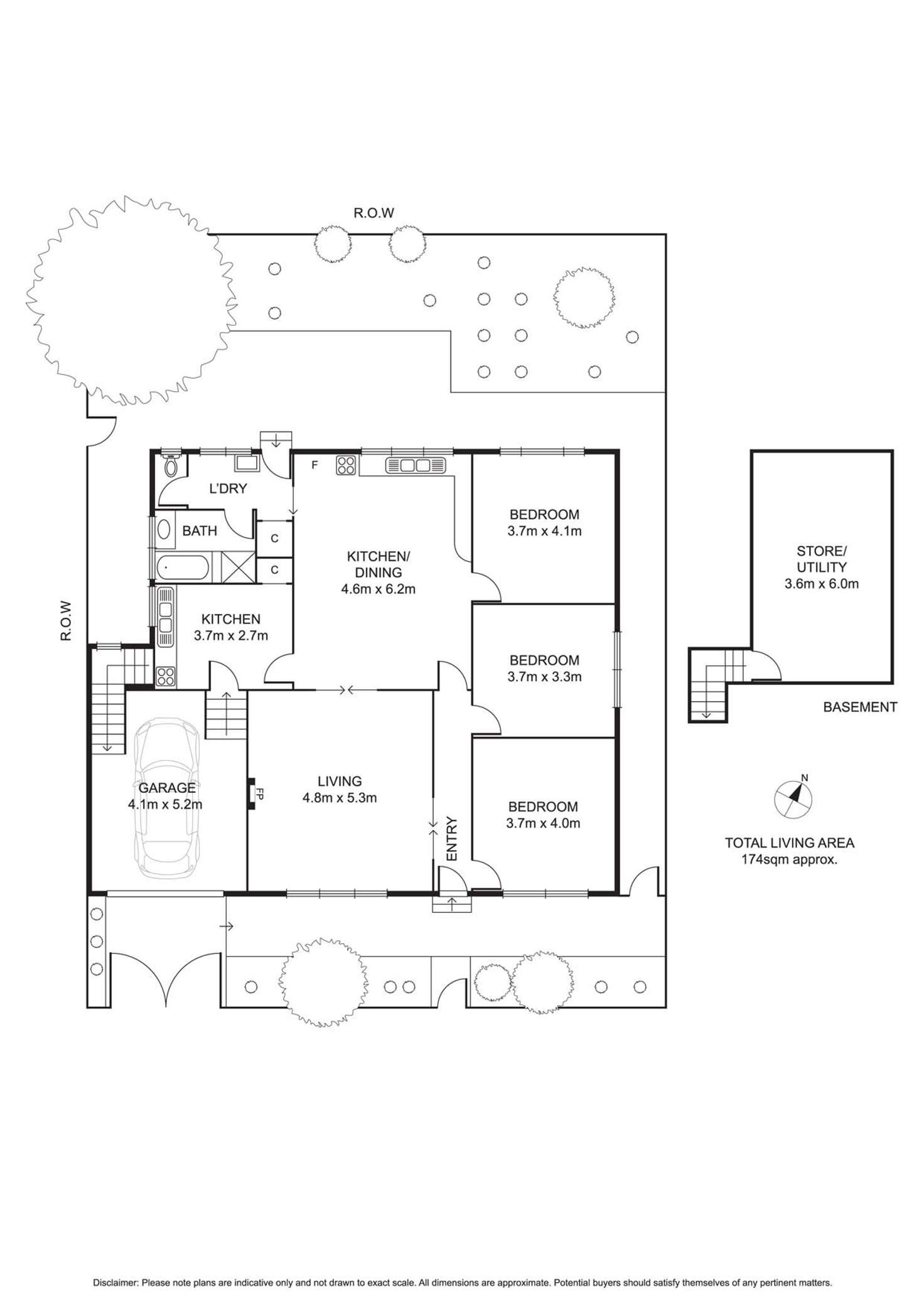 Floorplan of Homely house listing, 42 Draper Street, Albert Park VIC 3206