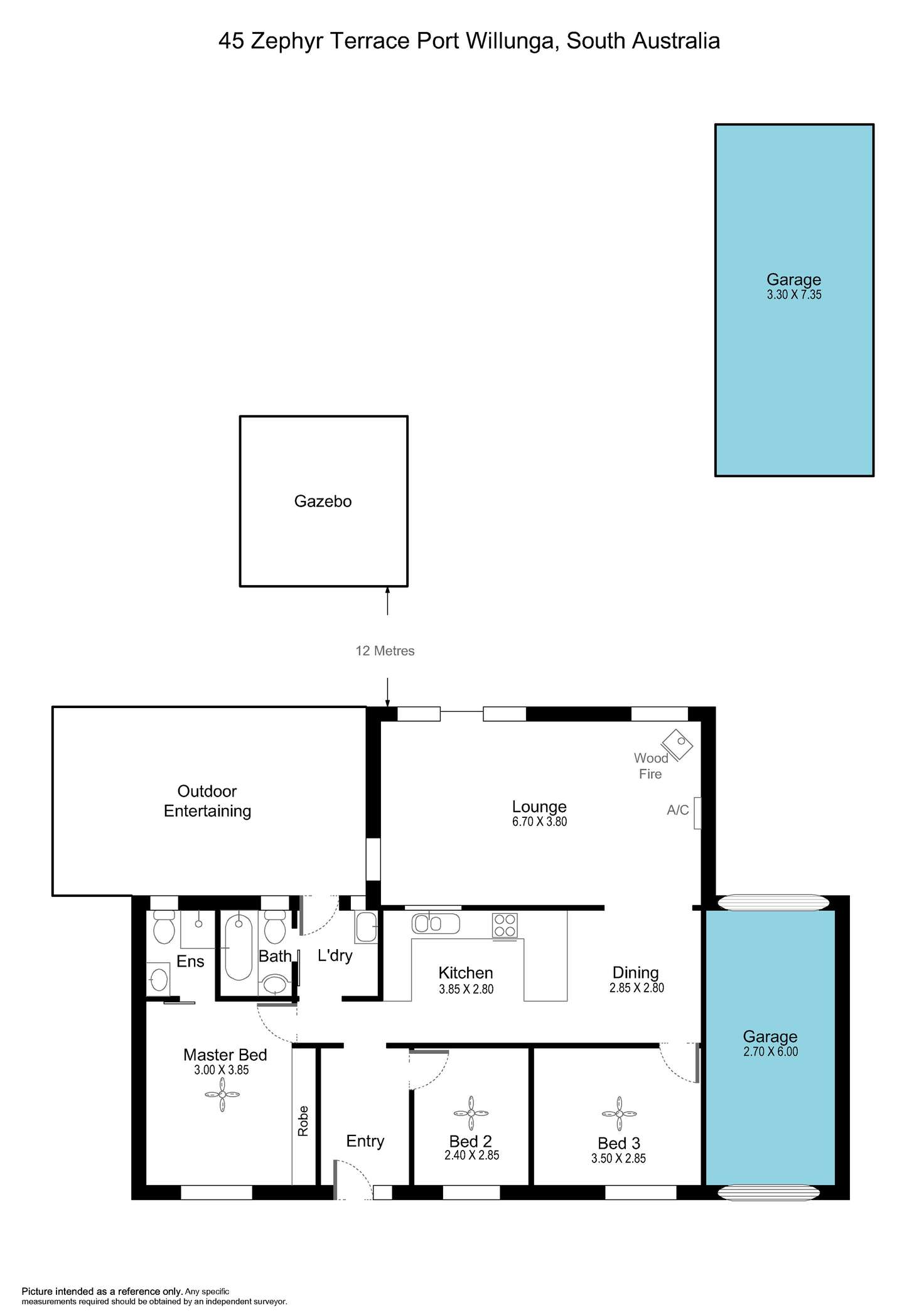 Floorplan of Homely house listing, 45 Zephyr Terrace, Port Willunga SA 5173