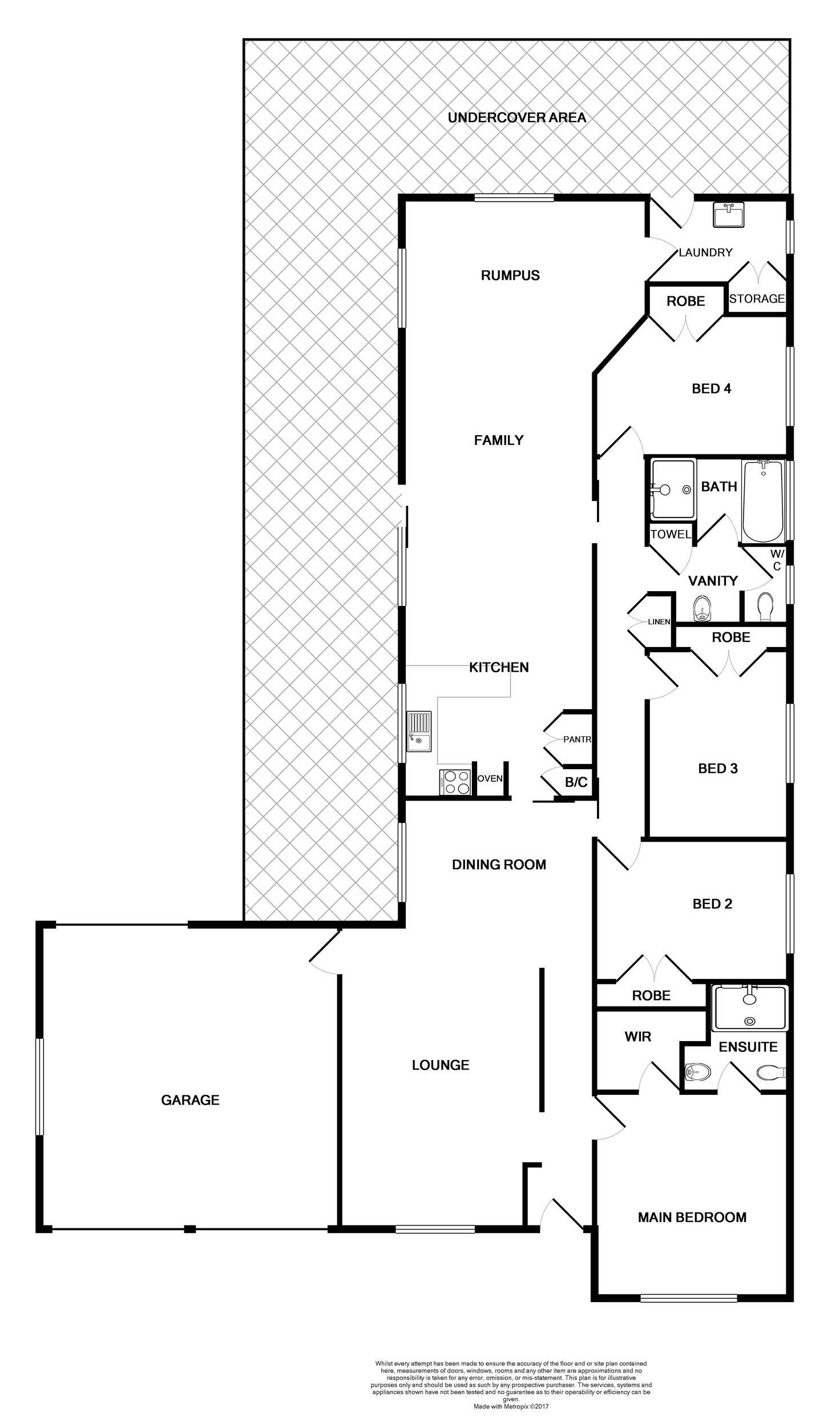 Floorplan of Homely house listing, 33 Canterbury Drive, Raworth NSW 2321