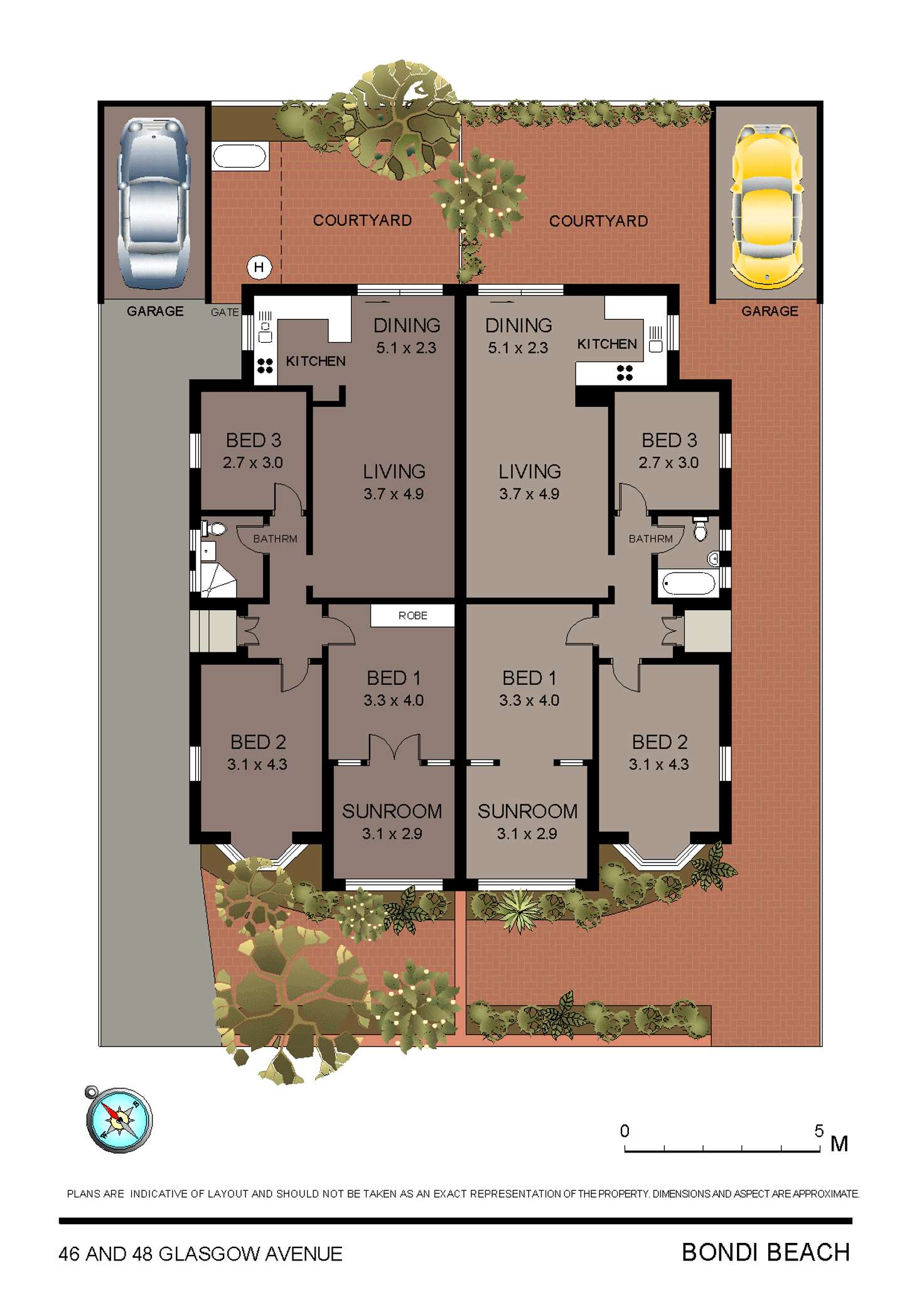 Floorplan of Homely house listing, 46-48 Glasgow Avenue, Bondi Beach NSW 2026