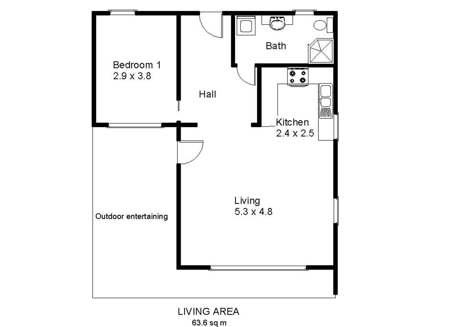 Floorplan of Homely house listing, 20 Queen Elizabeth Drive, Barmera SA 5345