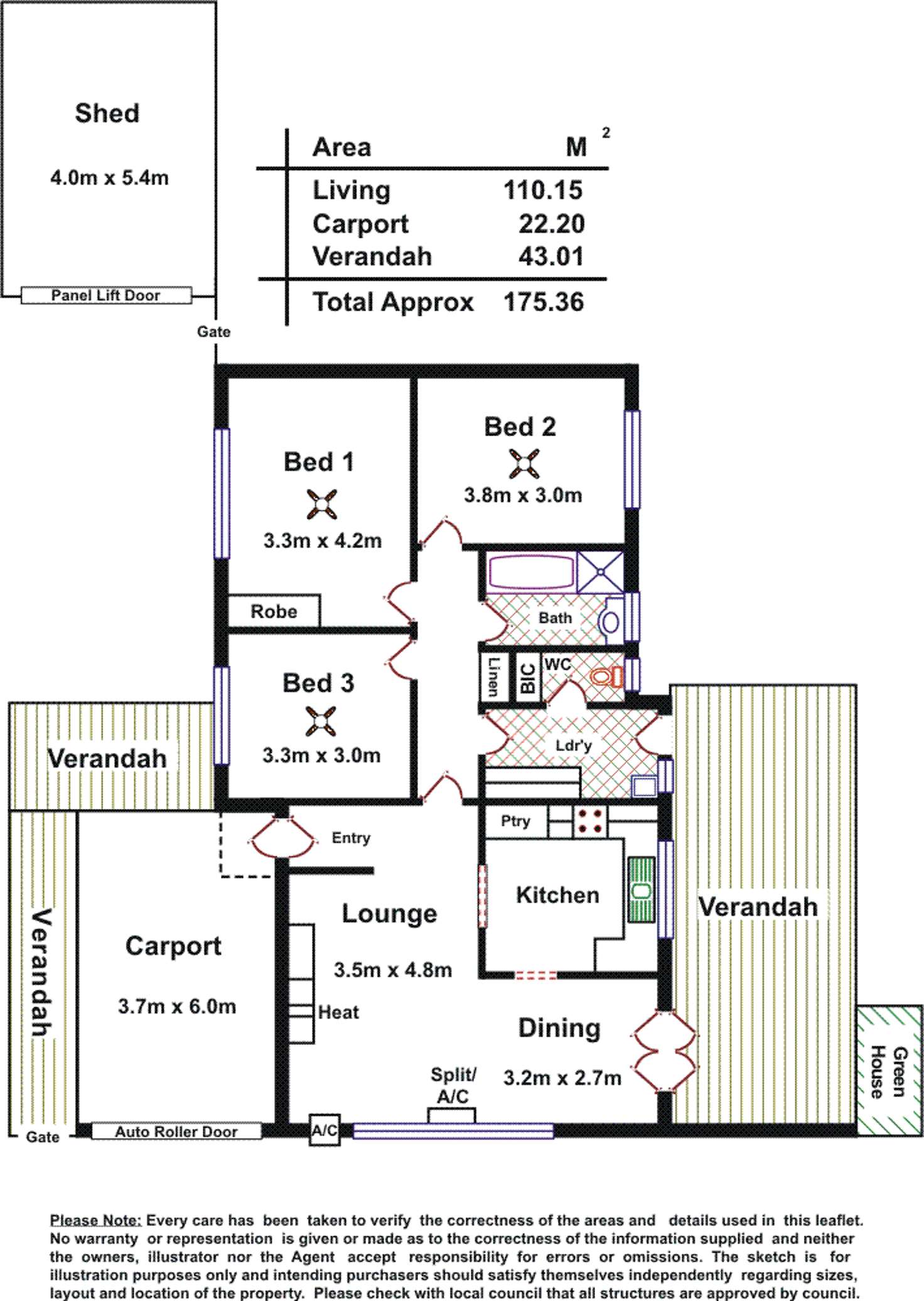 Floorplan of Homely house listing, 6 Kerley Crescent, Athelstone SA 5076