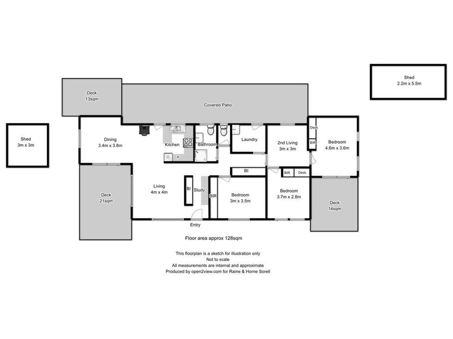 Floorplan of Homely house listing, 267 Carlton Beach Road, Carlton TAS 7173