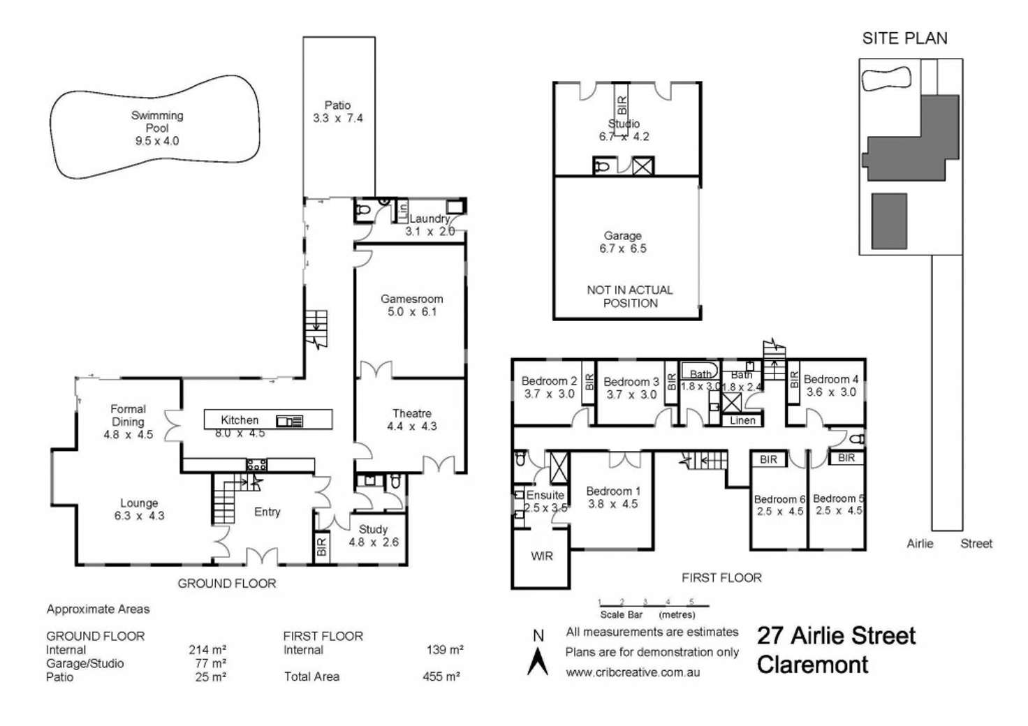 Floorplan of Homely house listing, 27 Airlie Street, Claremont WA 6010