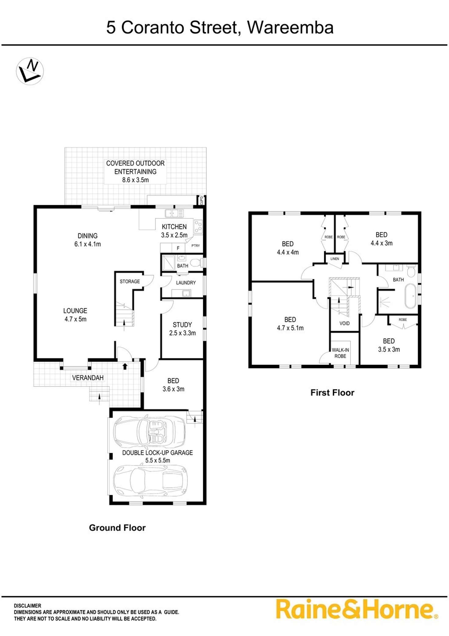 Floorplan of Homely house listing, 5 Coranto Street, Wareemba NSW 2046