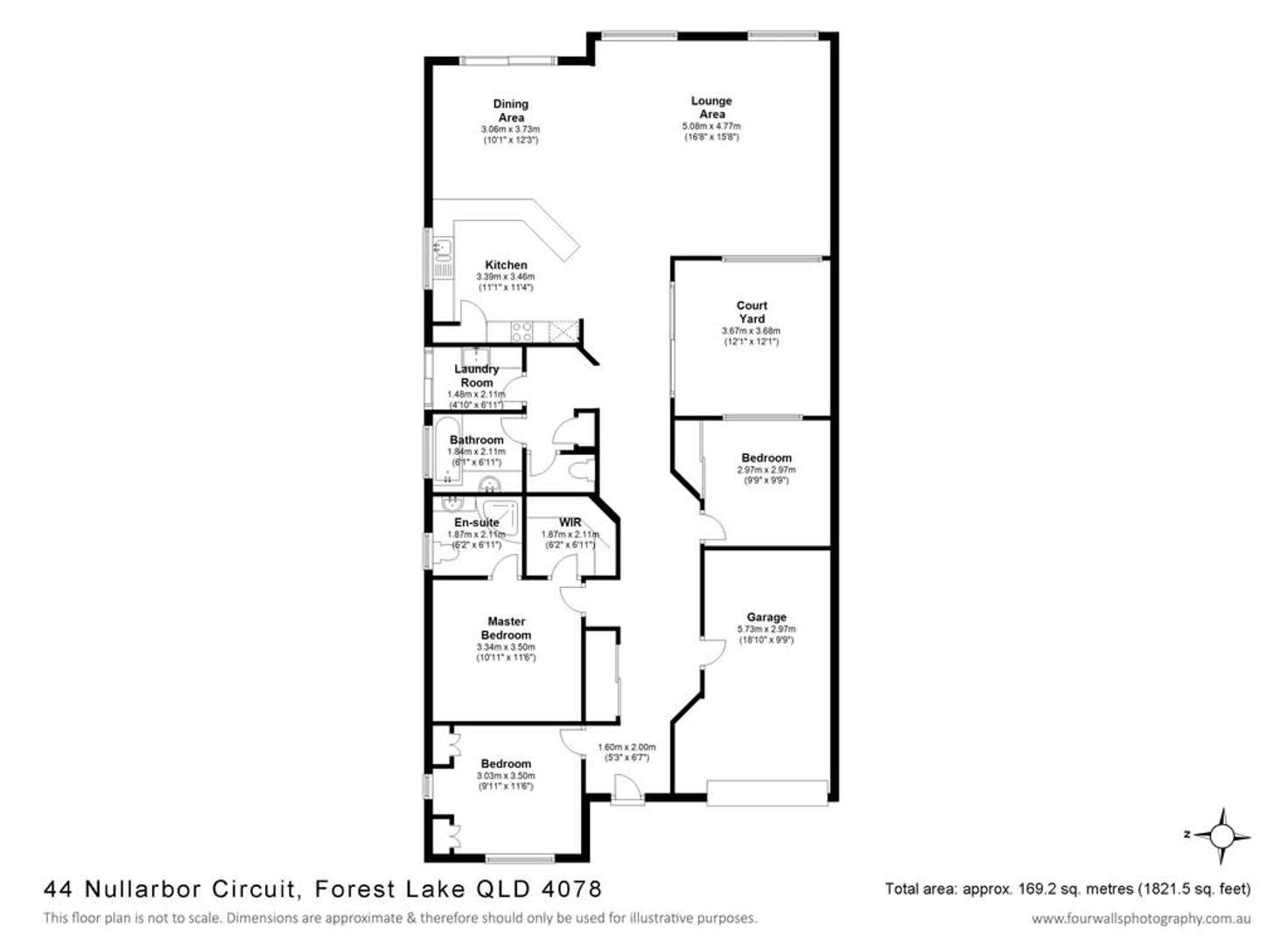 Floorplan of Homely house listing, 44 Nullarbor Circuit, Forest Lake QLD 4078