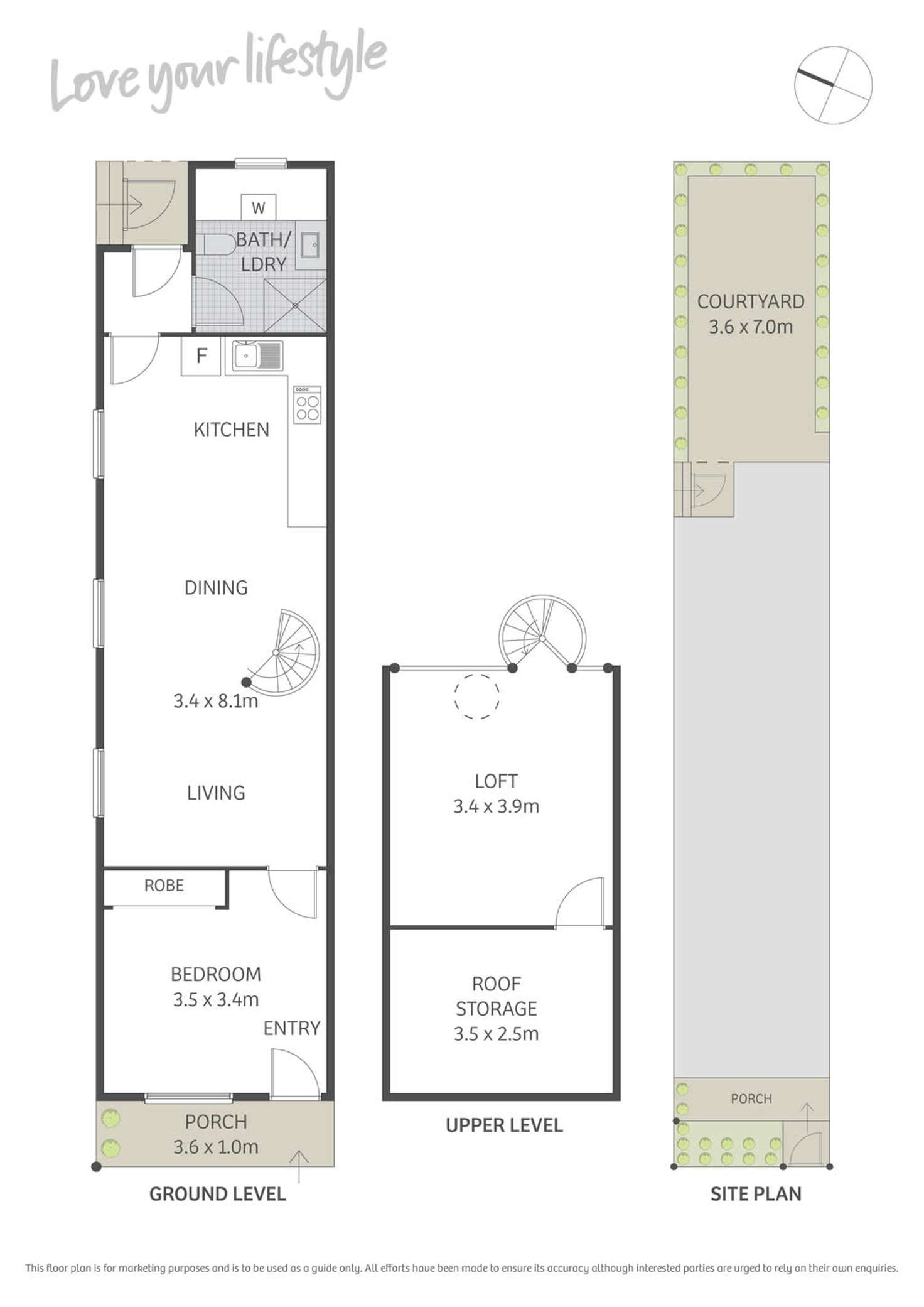 Floorplan of Homely house listing, 71 Hordern Street, Newtown NSW 2042