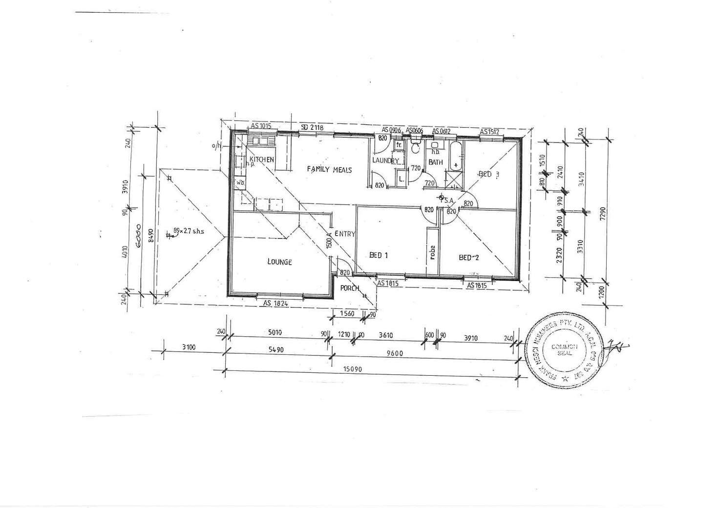 Floorplan of Homely house listing, 48 Anderson Street, Barmera SA 5345