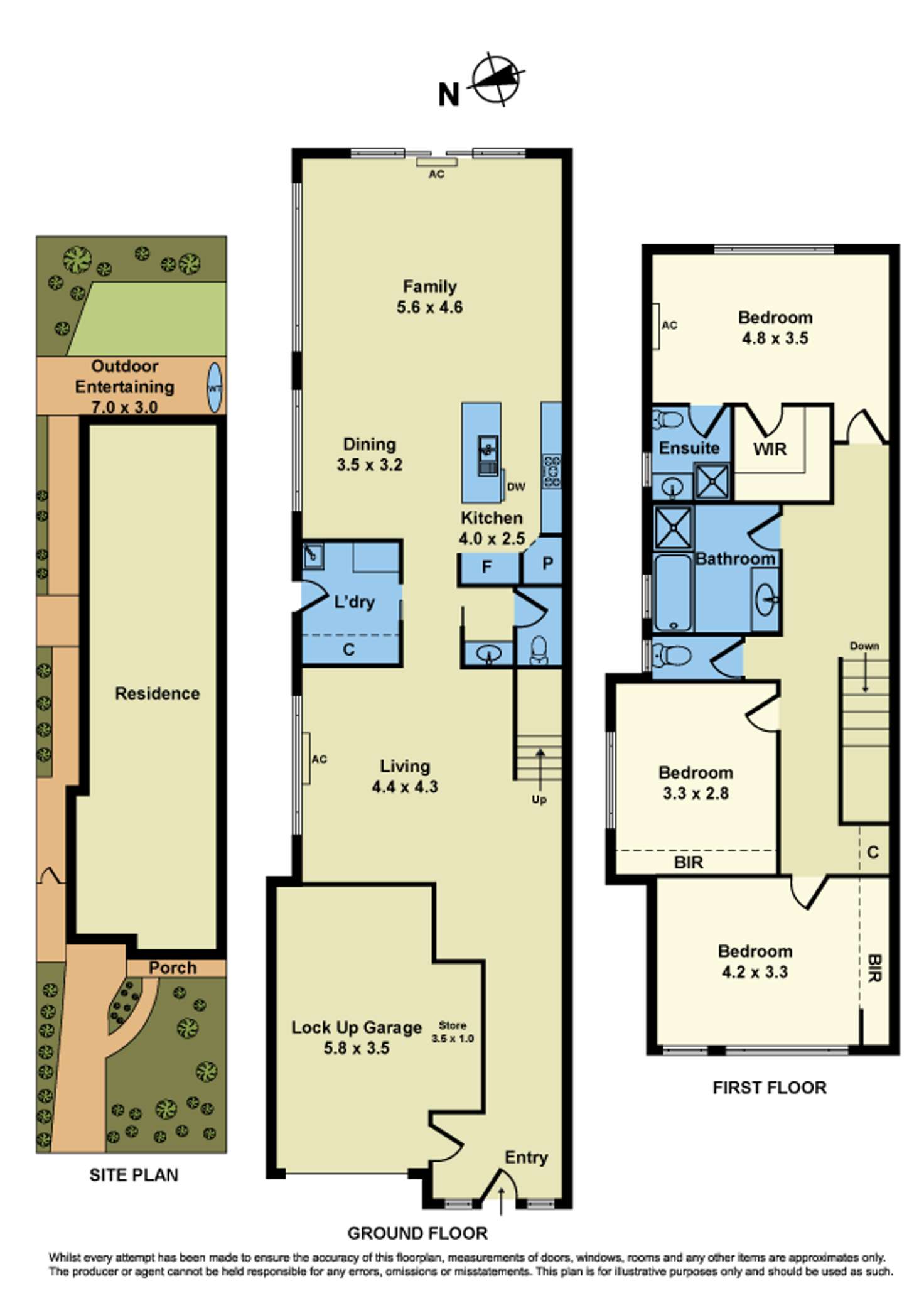 Floorplan of Homely house listing, 100A Fifth Avenue, Altona North VIC 3025