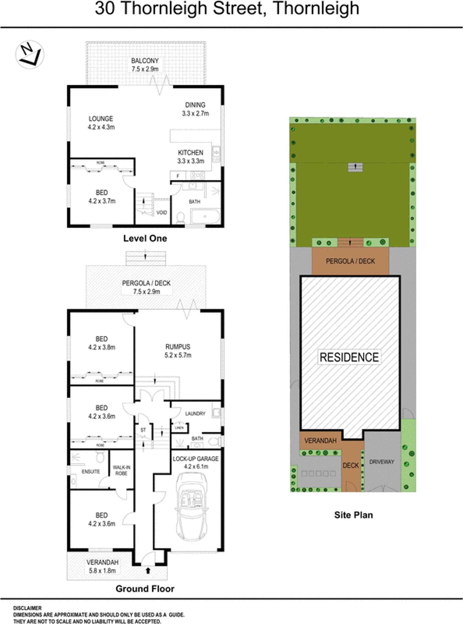 Floorplan of Homely house listing, 30 Thornleigh Street, Thornleigh NSW 2120