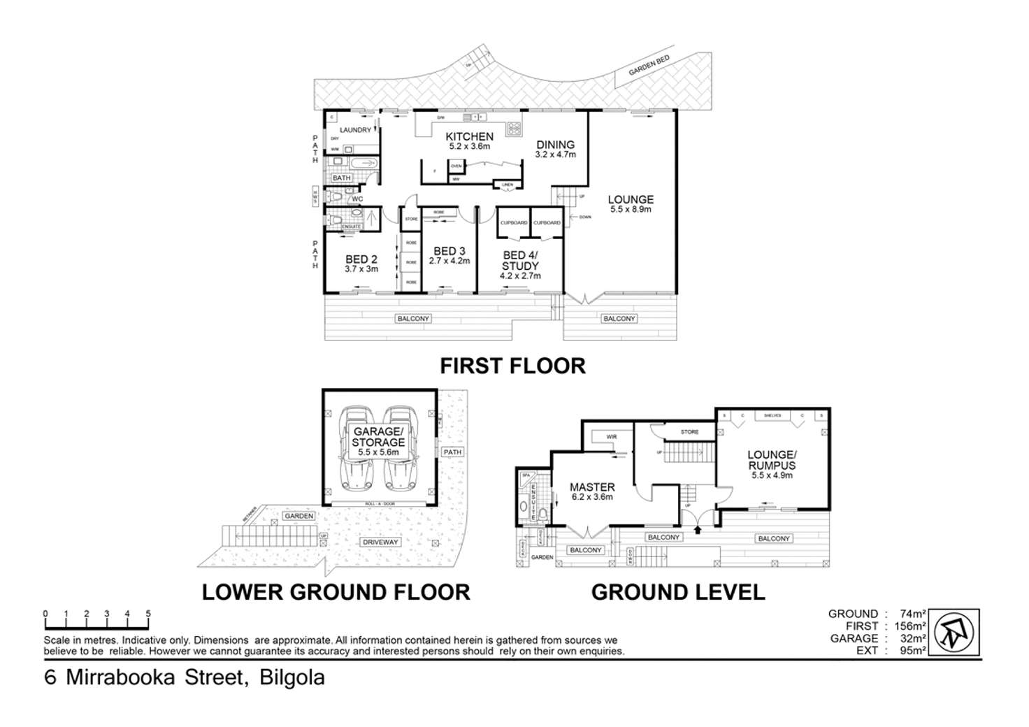 Floorplan of Homely house listing, 6 Mirrabooka Street, Bilgola NSW 2107