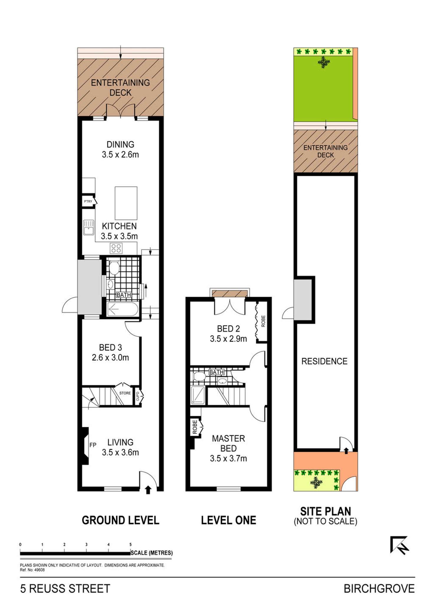 Floorplan of Homely house listing, 5 Reuss Street, Birchgrove NSW 2041