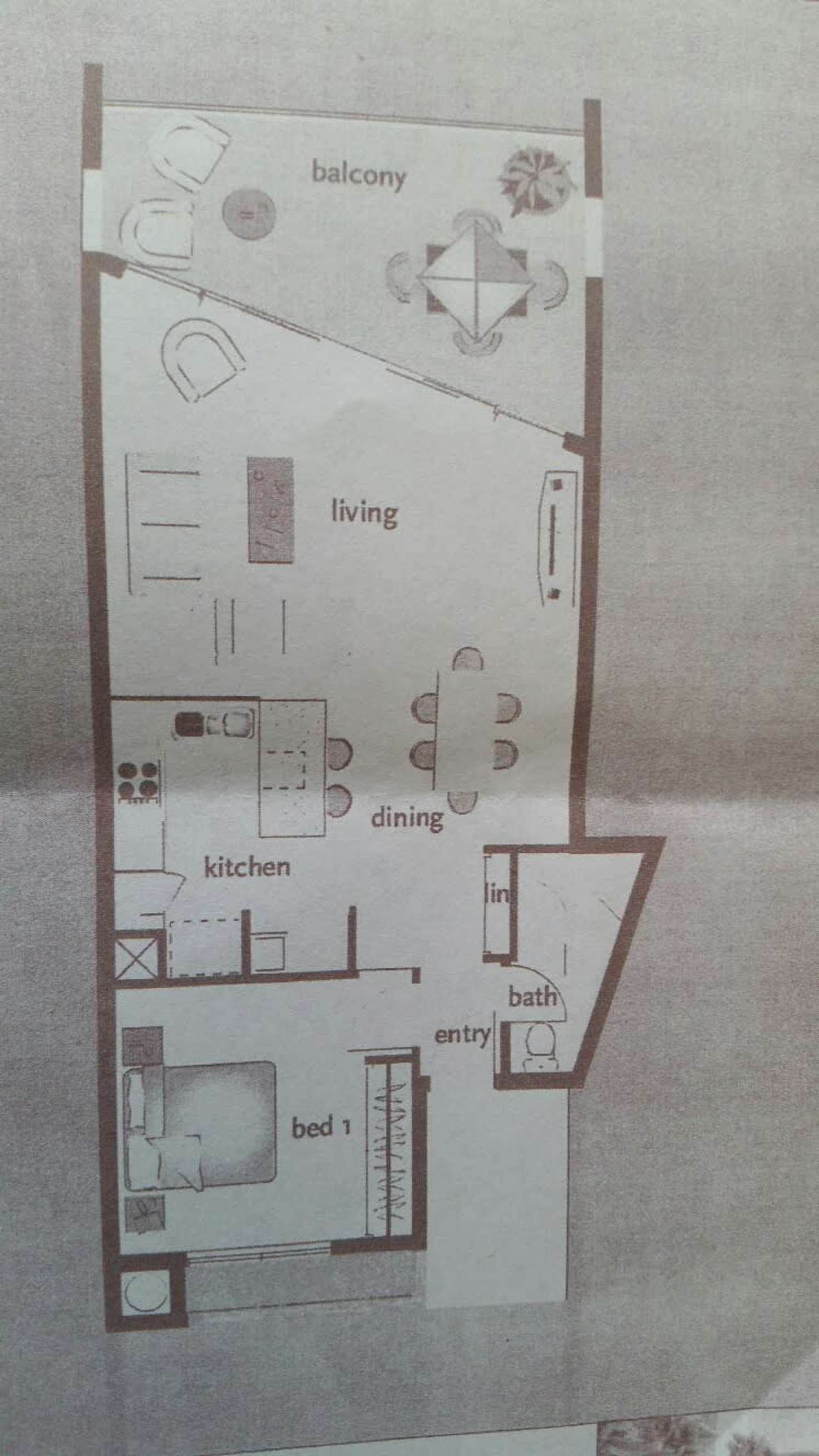 Floorplan of Homely unit listing, 20/11 Innovation Parkway, Birtinya QLD 4575