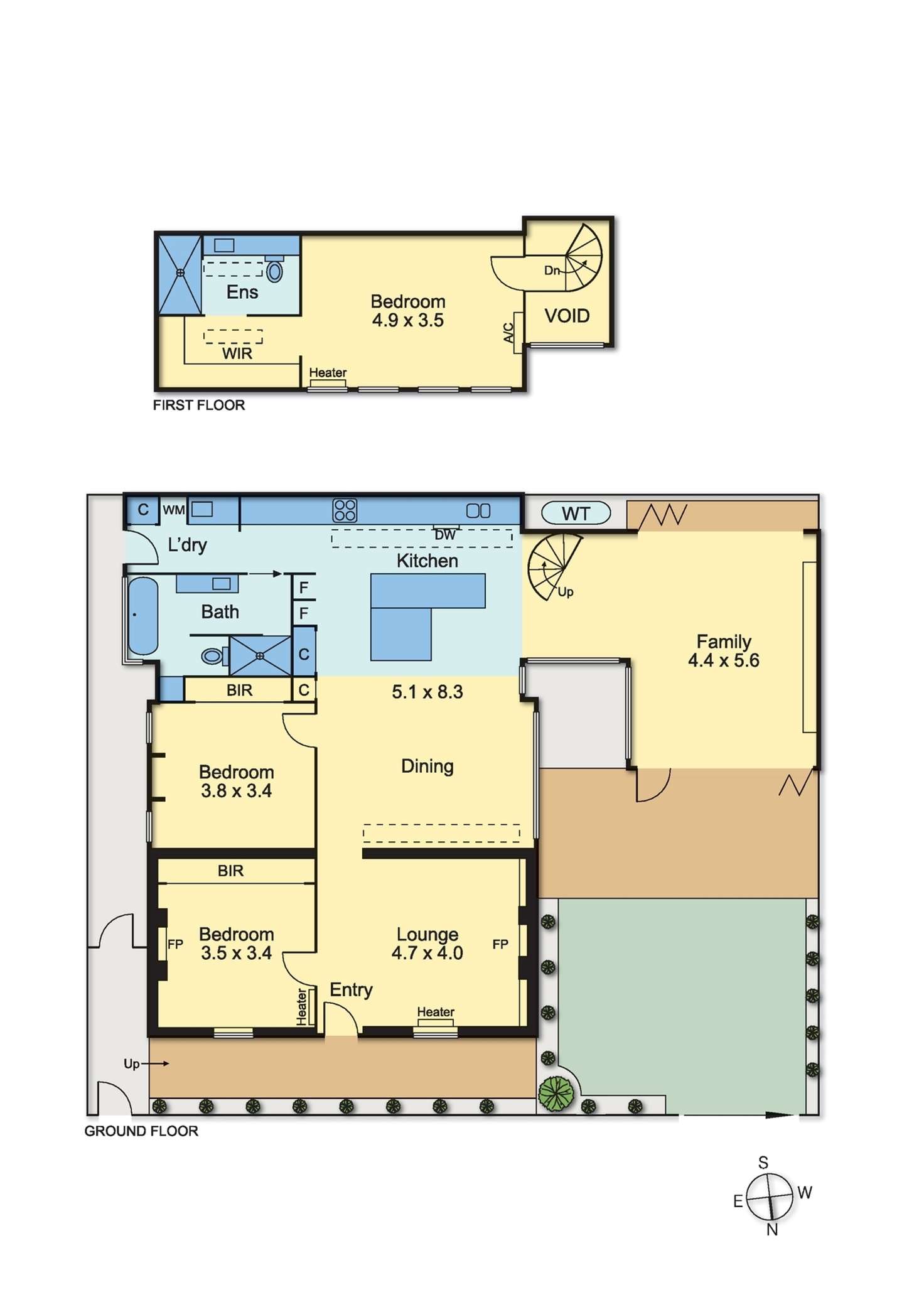 Floorplan of Homely house listing, 25 Albert Street, Williamstown VIC 3016