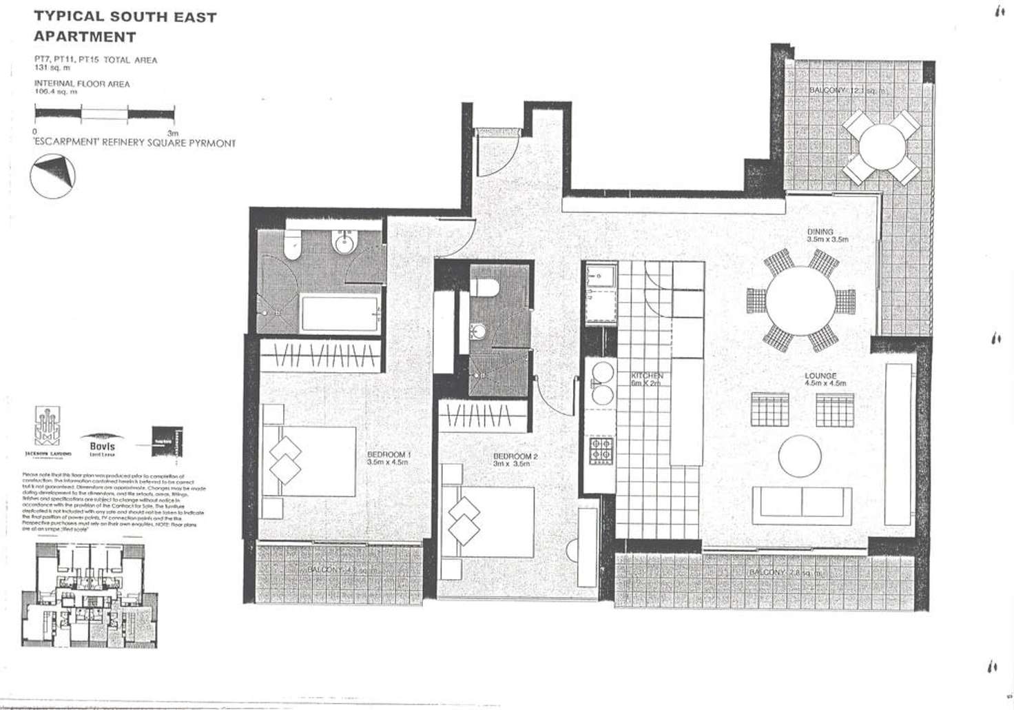 Floorplan of Homely apartment listing, 403/25 Refinery Drive, Pyrmont NSW 2009