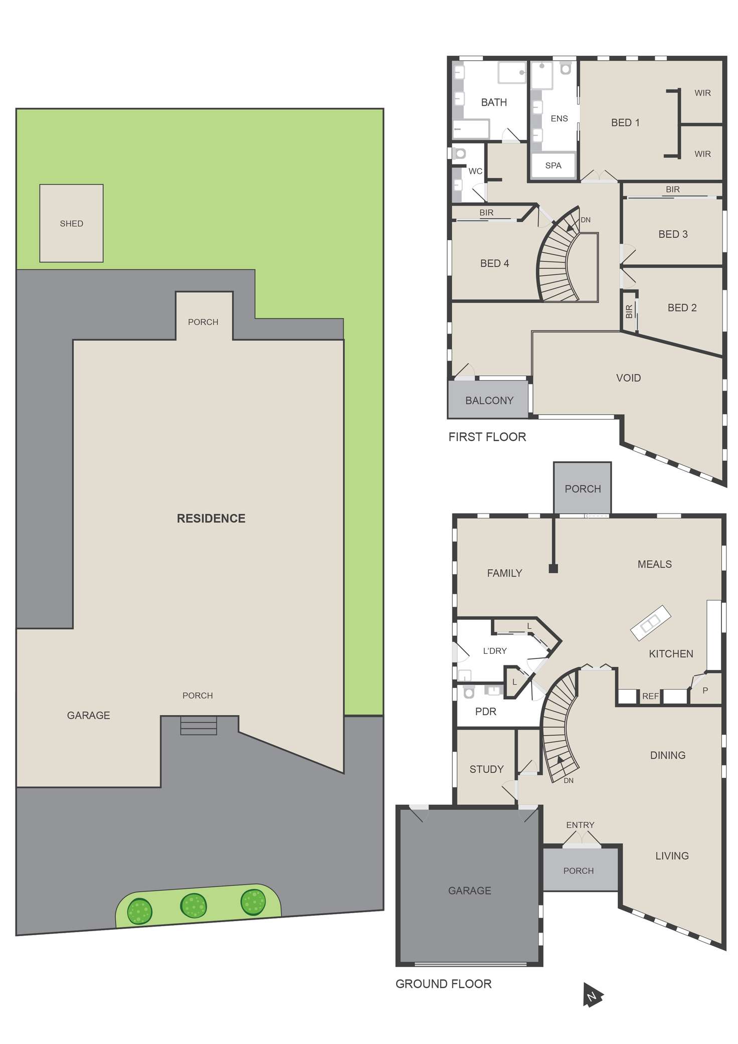 Floorplan of Homely house listing, 44 University Drive, Mill Park VIC 3082
