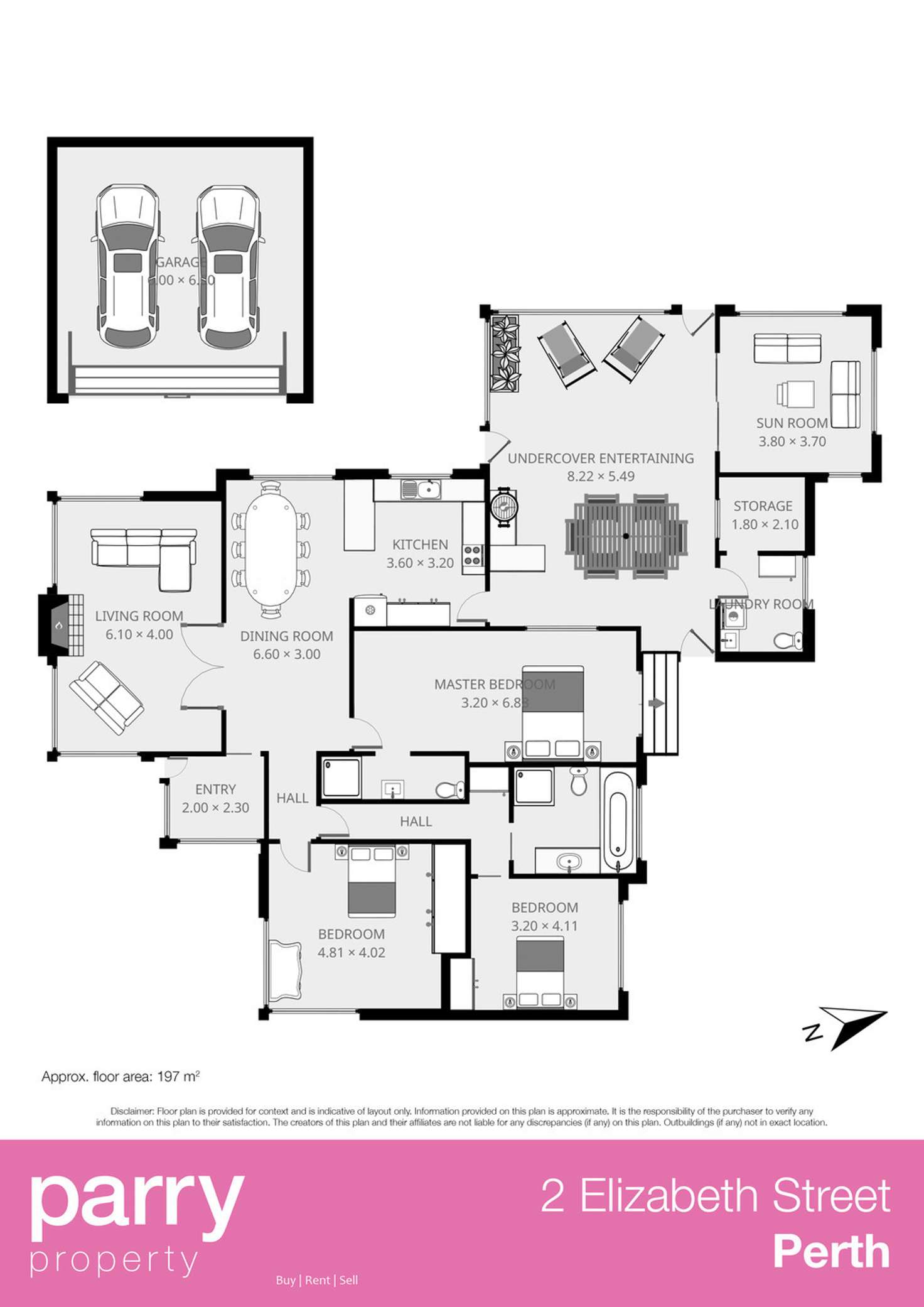 Floorplan of Homely house listing, 2 Elizabeth Street, Perth TAS 7300