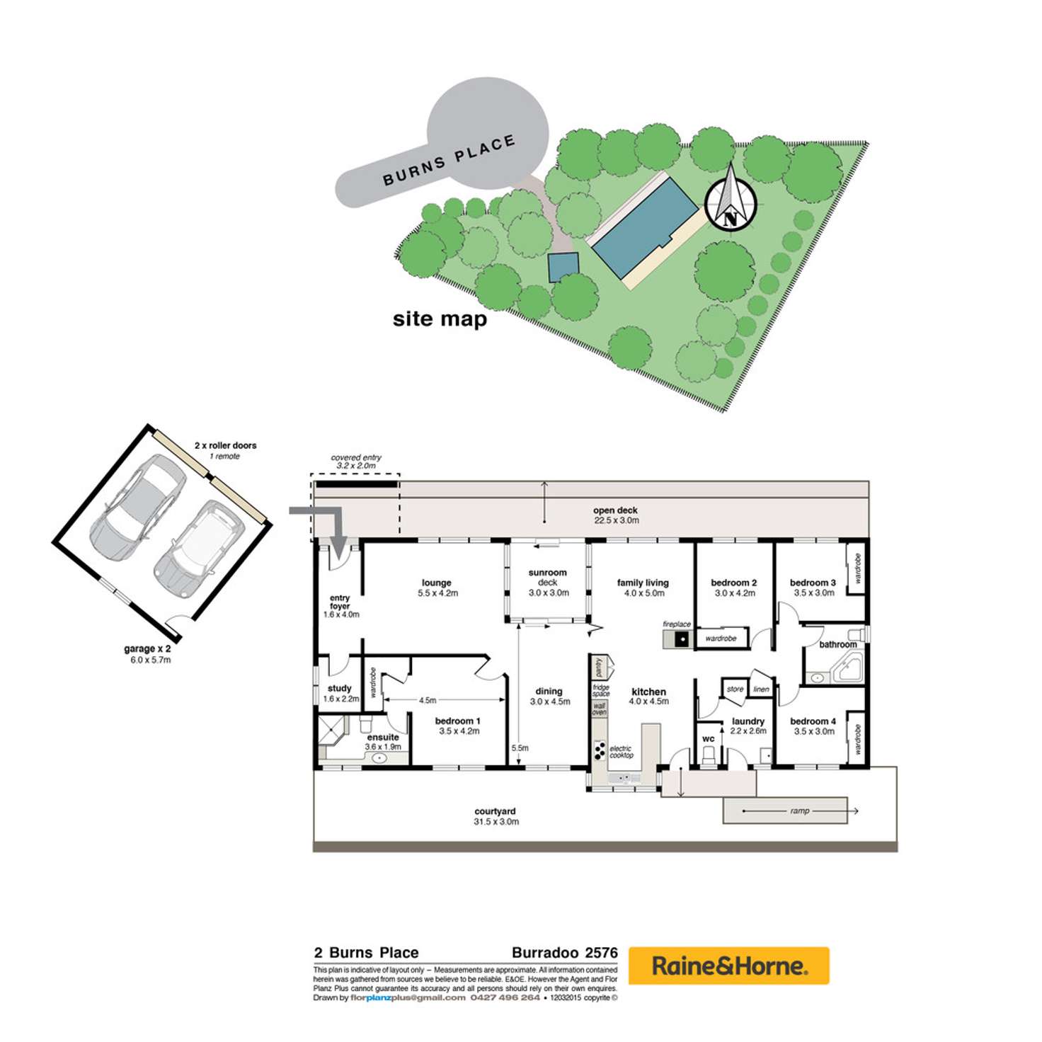 Floorplan of Homely house listing, 2 Burns Place, Burradoo NSW 2576