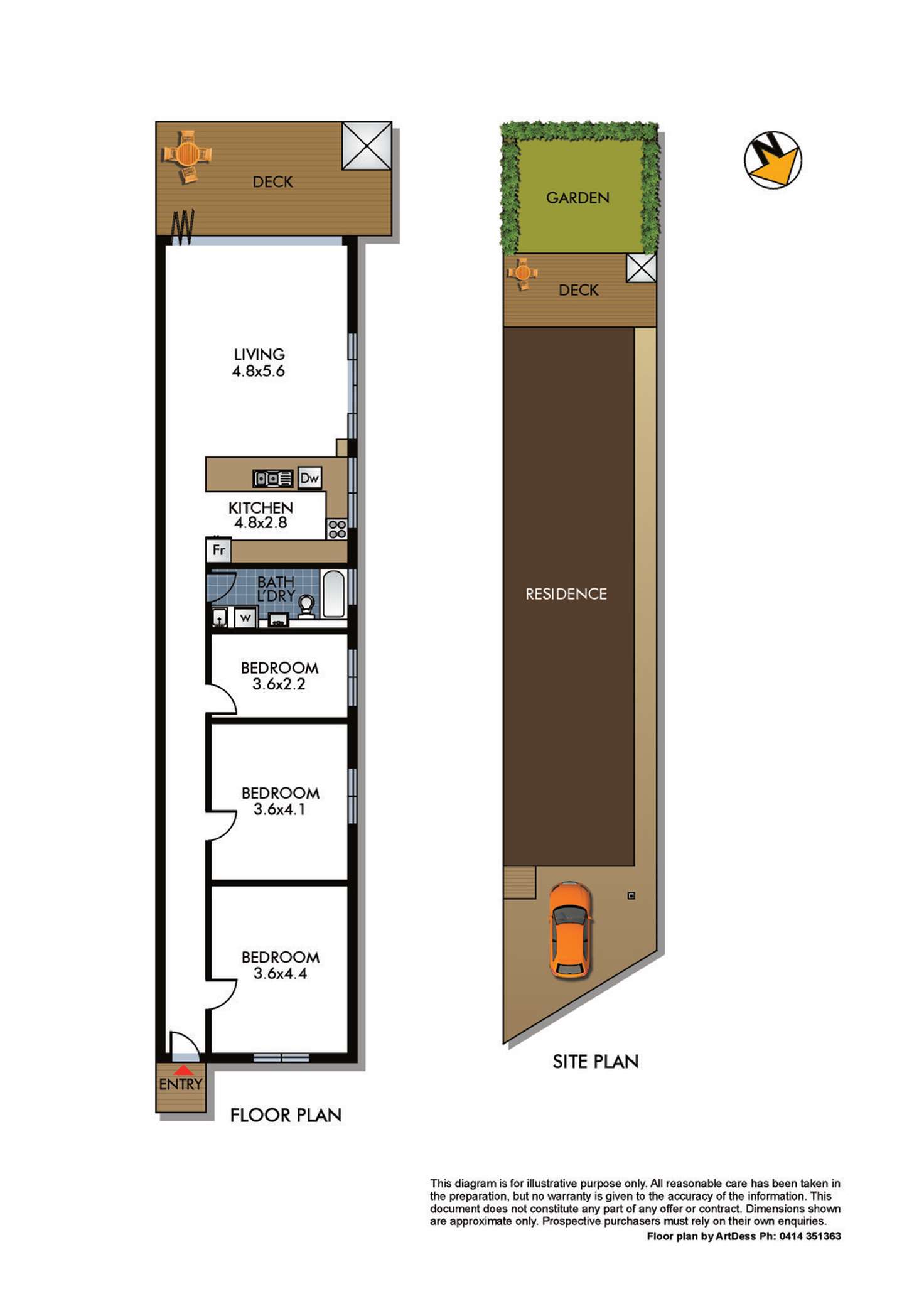 Floorplan of Homely house listing, 8 O'Brien Street, Bondi Beach NSW 2026