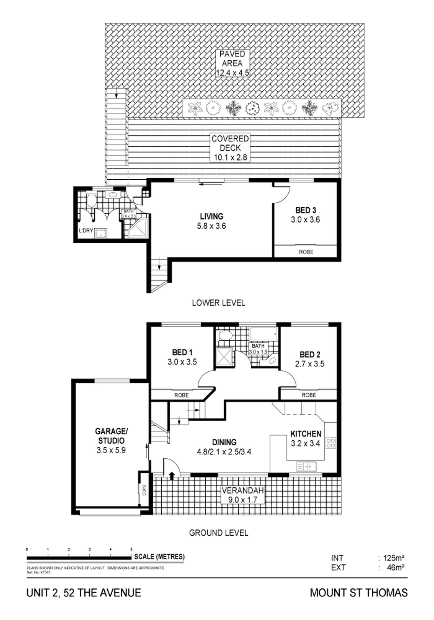 Floorplan of Homely house listing, 2/52 The Avenue, Mount Saint Thomas NSW 2500