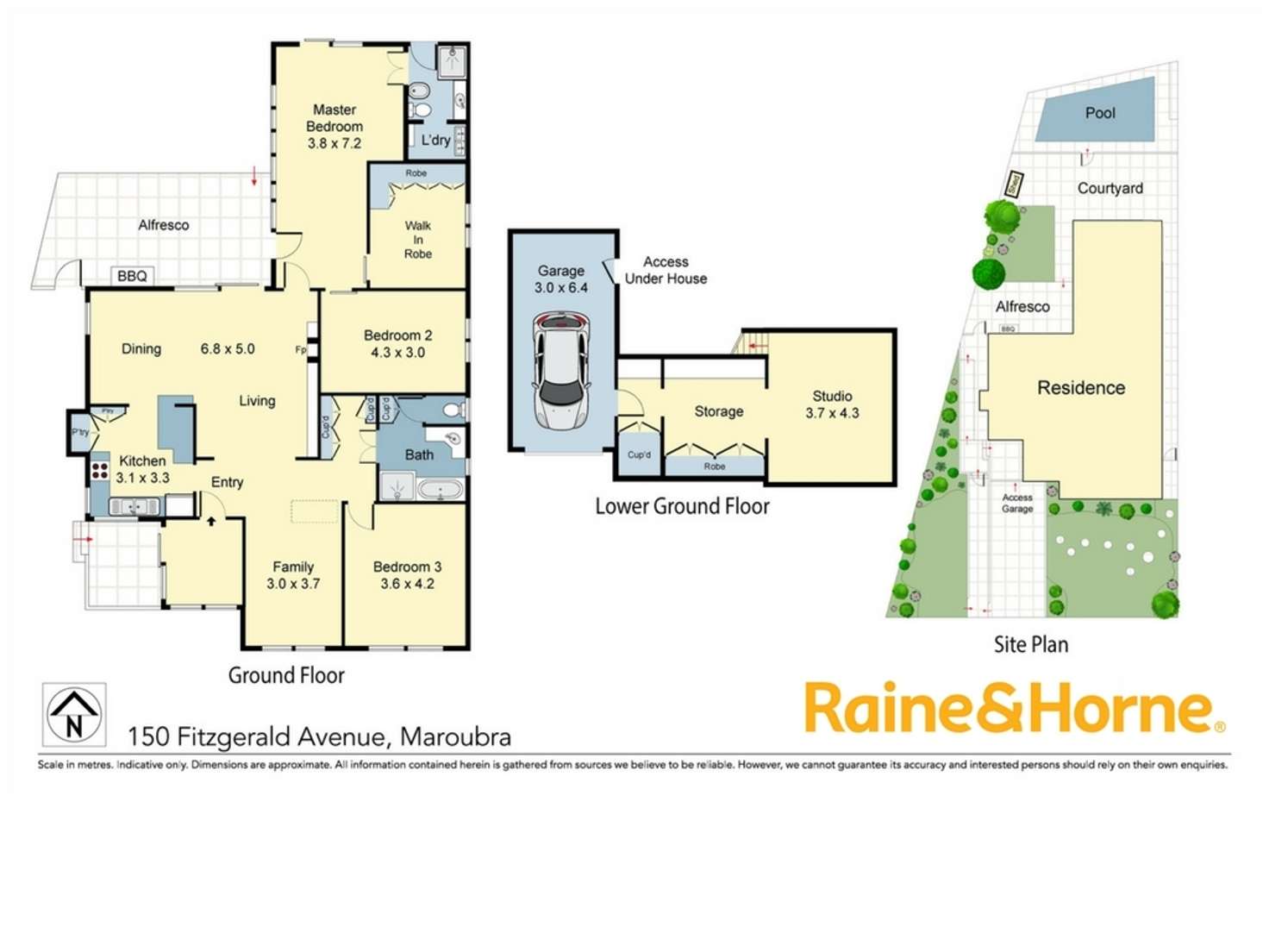 Floorplan of Homely house listing, 150 Fitzgerald Avenue, Maroubra NSW 2035