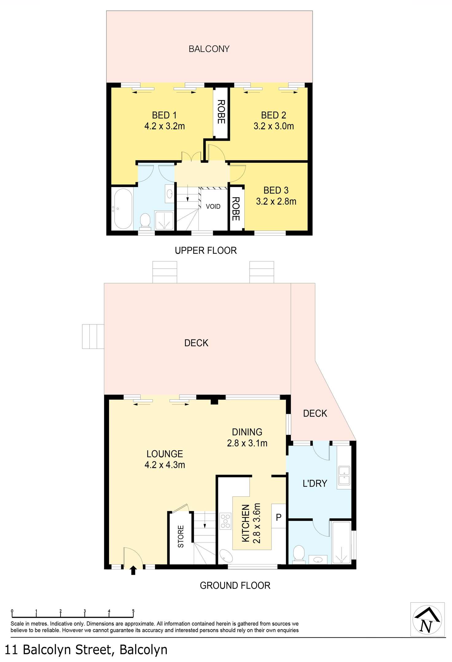 Floorplan of Homely house listing, 11 Balcolyn Street, Balcolyn NSW 2264