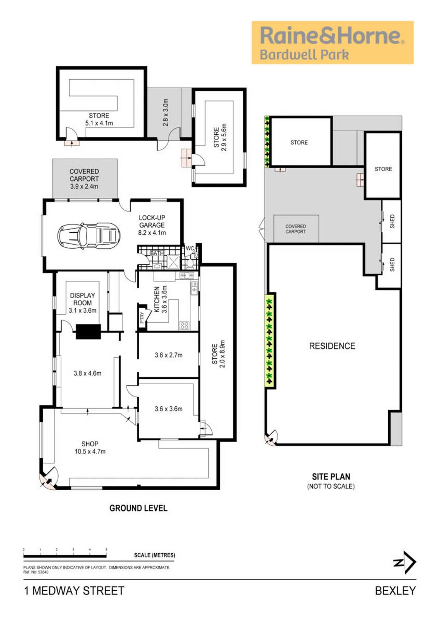 Floorplan of Homely house listing, 1 Medway Street, Bexley NSW 2207