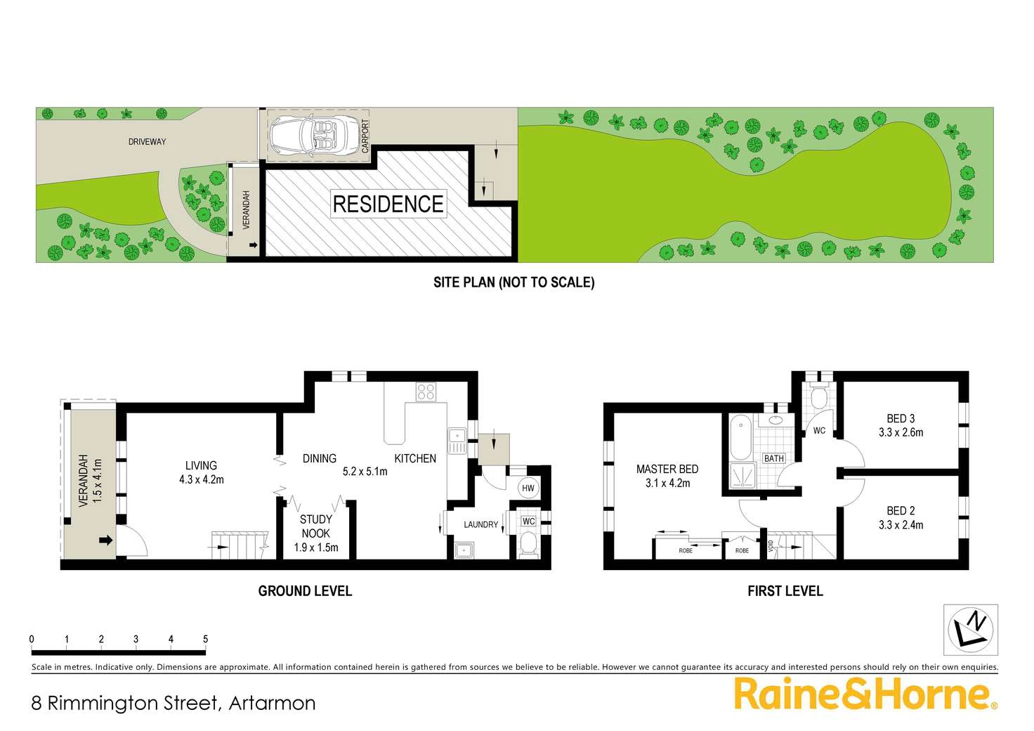 Floorplan of Homely house listing, 8 Rimmington Street, Artarmon NSW 2064